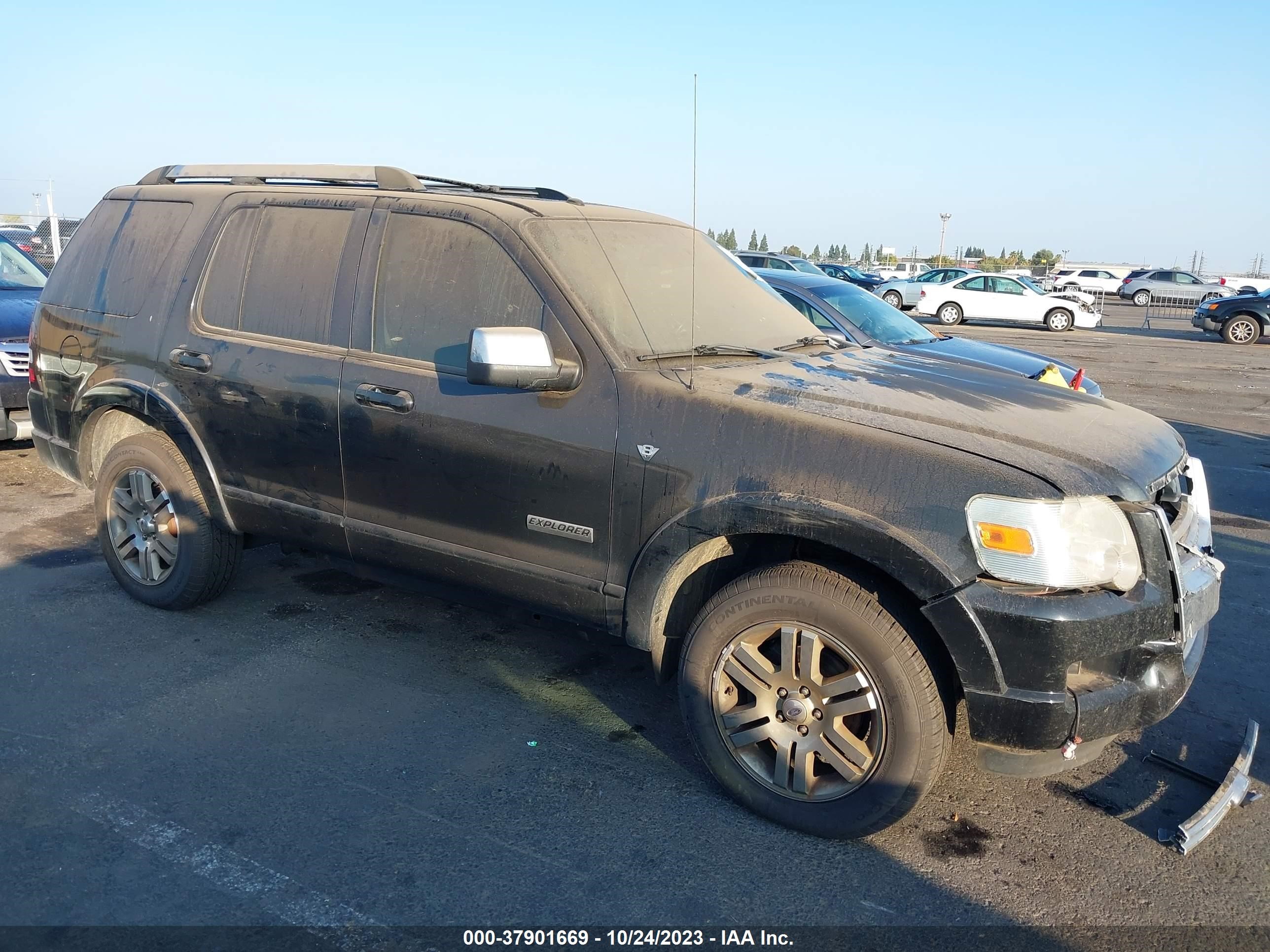 FORD EXPLORER 2007 1fmeu75877ua58235