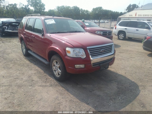 FORD EXPLORER 2010 1fmeu7de4aua51094