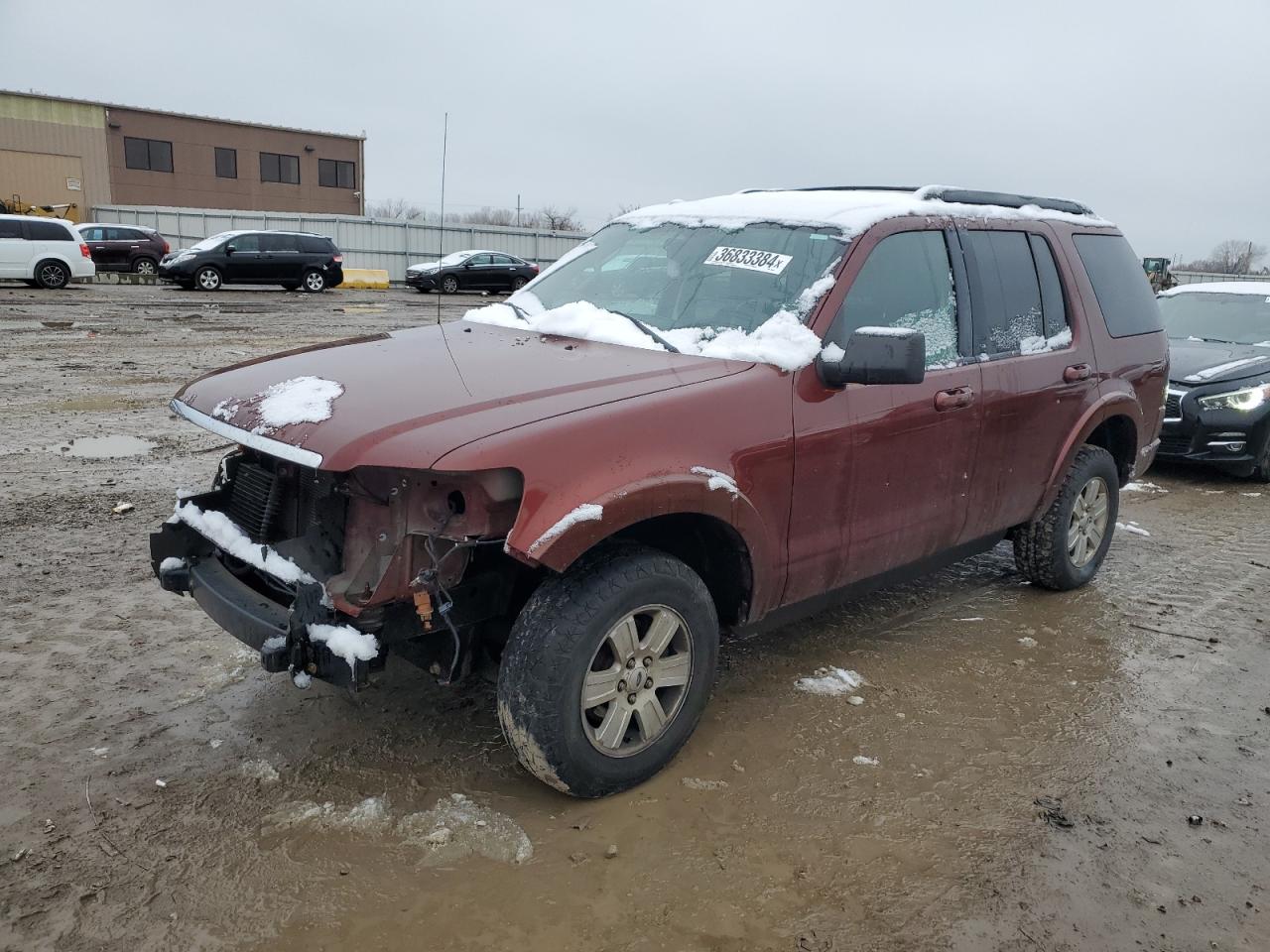 FORD EXPLORER 2010 1fmeu7de6aua05007