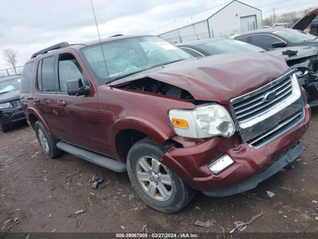 FORD EXPLORER 2010 1fmeu7de6aua73176