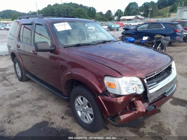 FORD EXPLORER 2010 1fmeu7de7aua72053