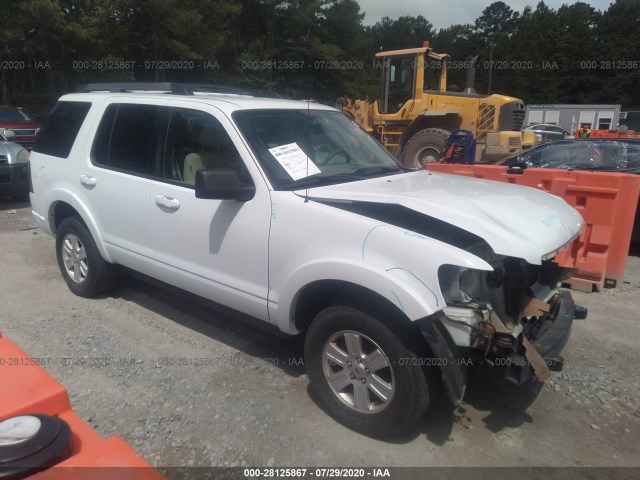 FORD EXPLORER 2010 1fmeu7dexaua43386