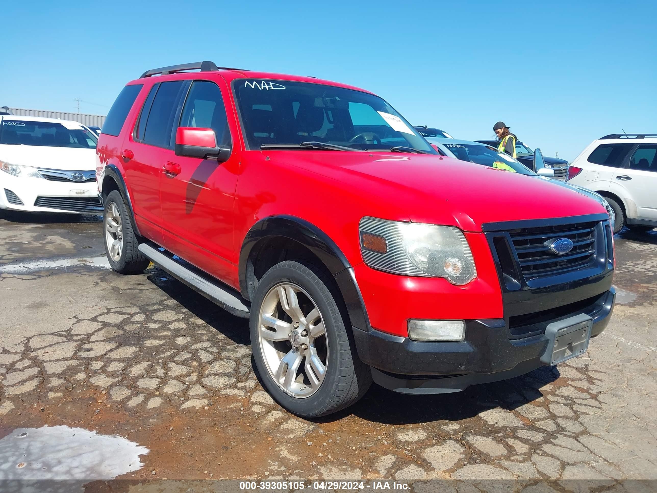 FORD EXPLORER 2009 1fmeu83e69ua19346