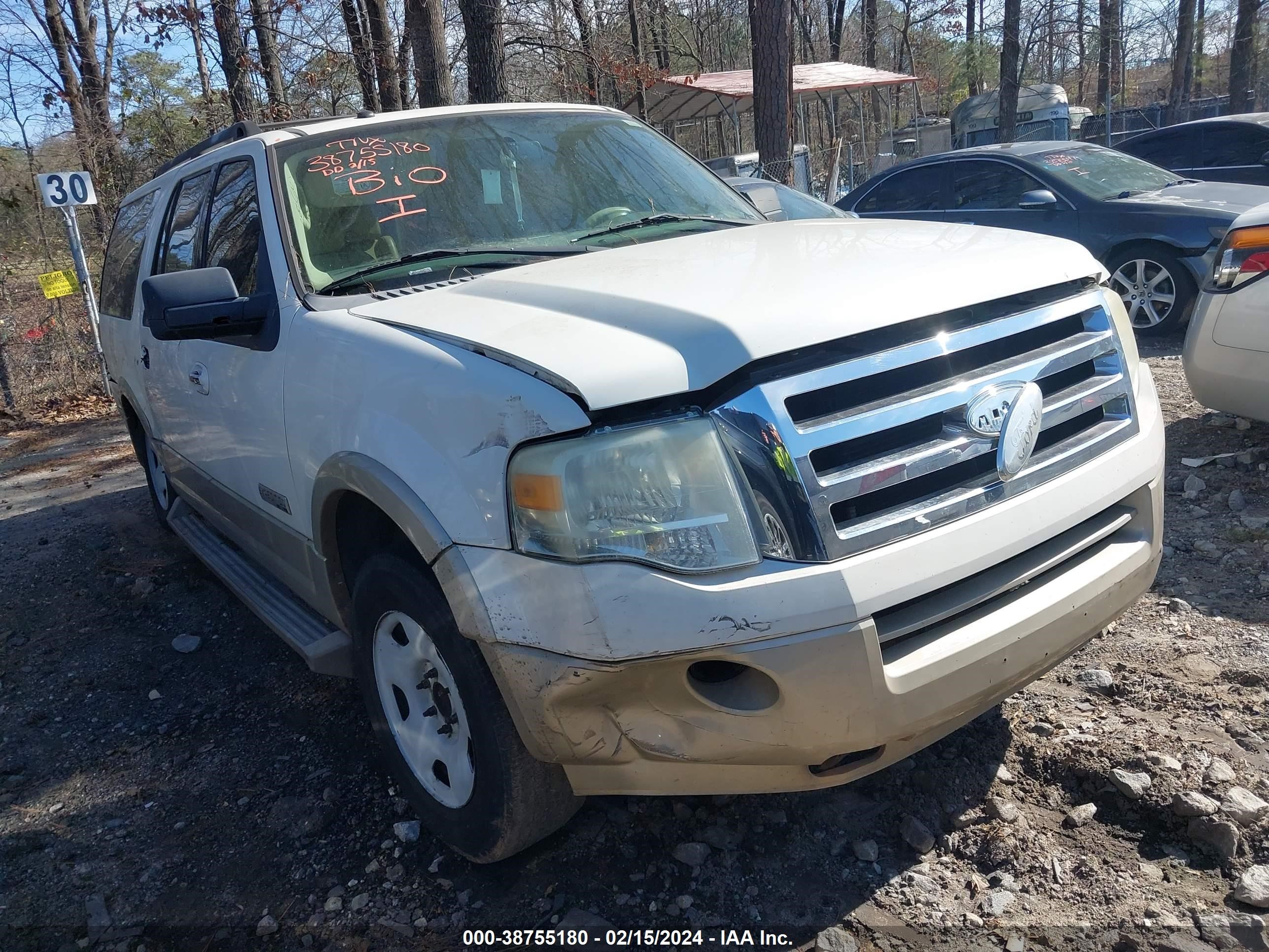 FORD EXPEDITION 2008 1fmfk17548la78542