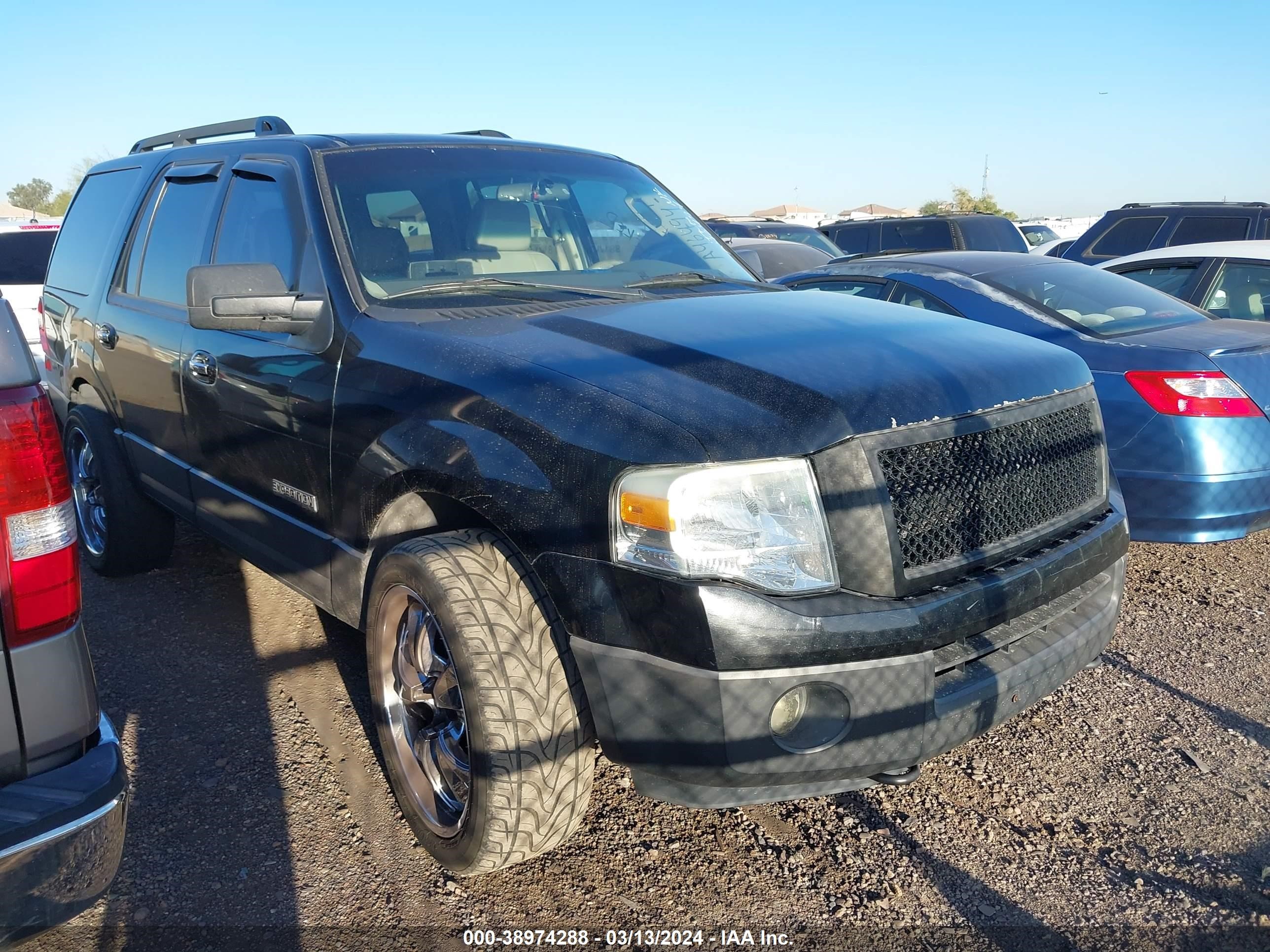 FORD EXPEDITION 2007 1fmfu165x7la46494