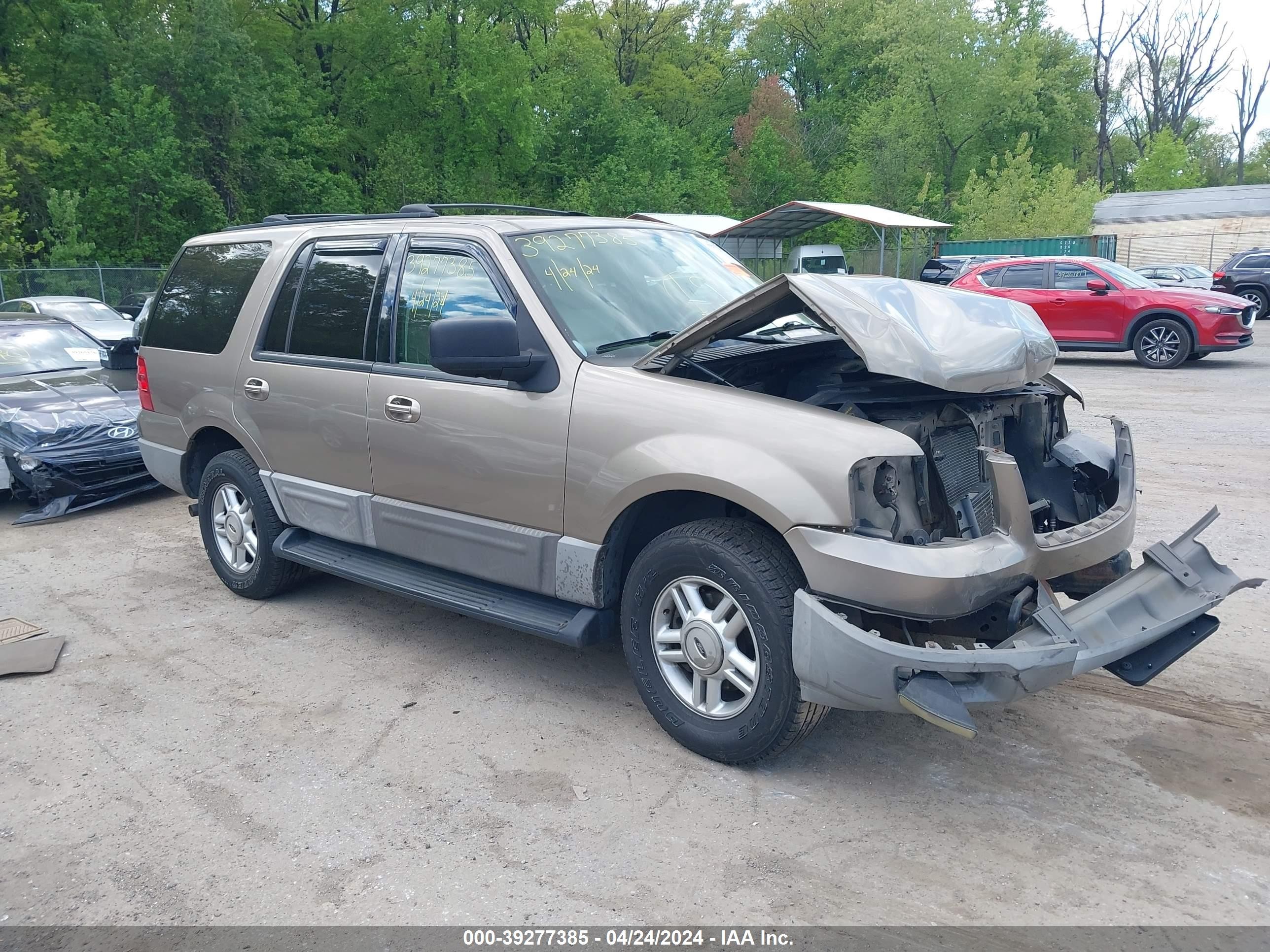 FORD EXPEDITION 2003 1fmfu16l63lc49780