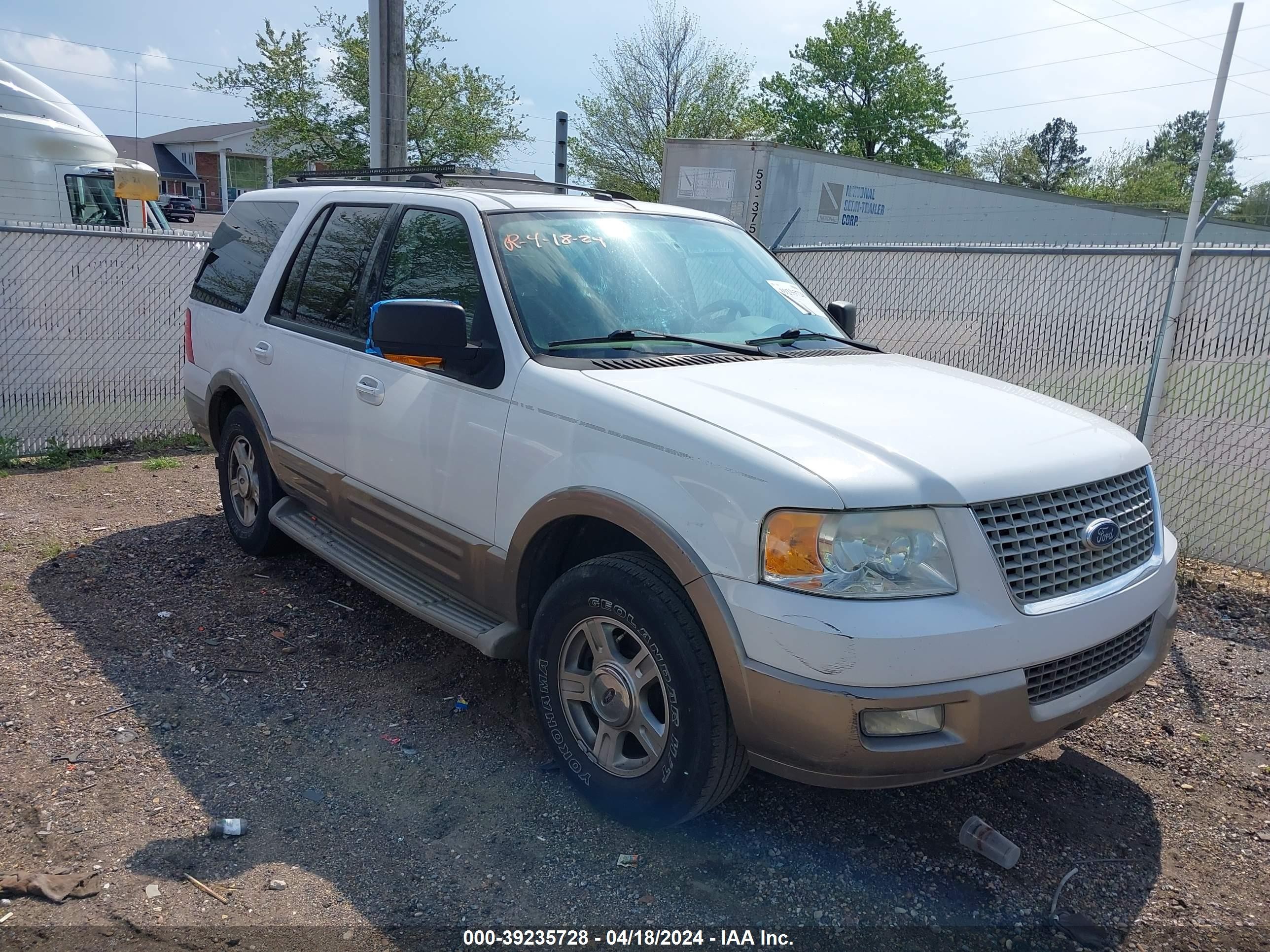 FORD EXPEDITION 2004 1fmfu17l44lb88798