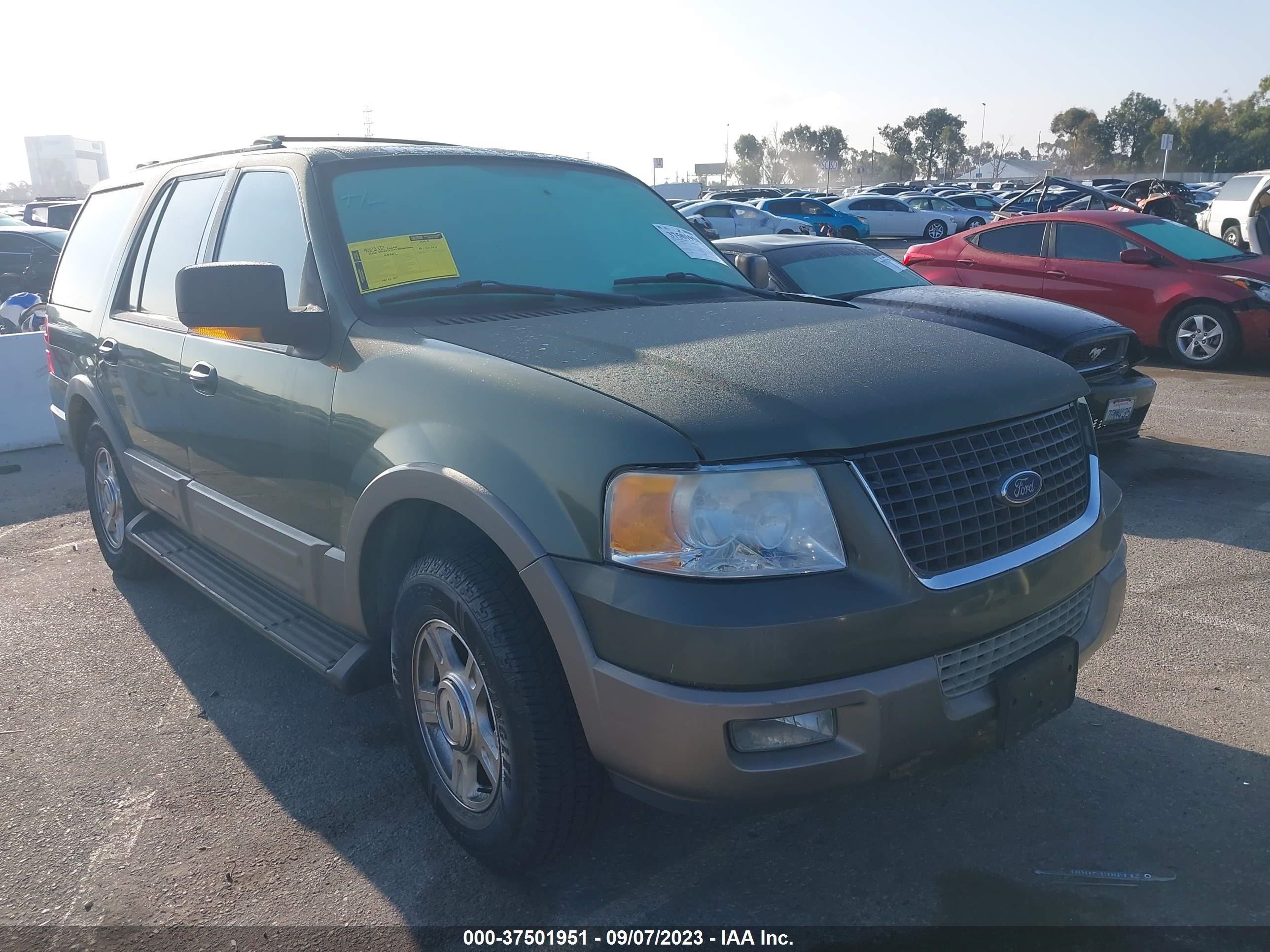 FORD EXPEDITION 2003 1fmfu17l73lb40842