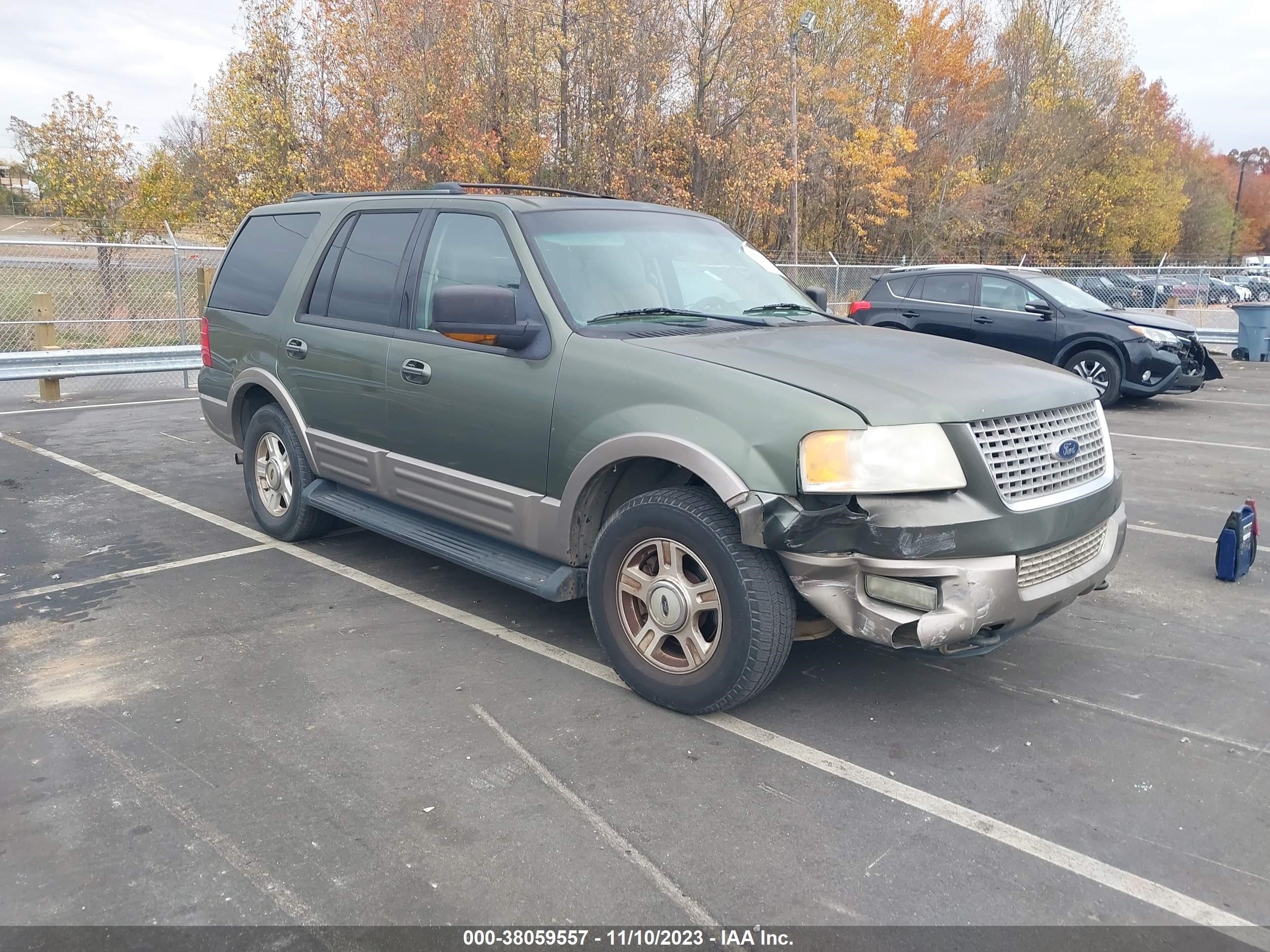 FORD EXPEDITION 2003 1fmfu18l43lb22250