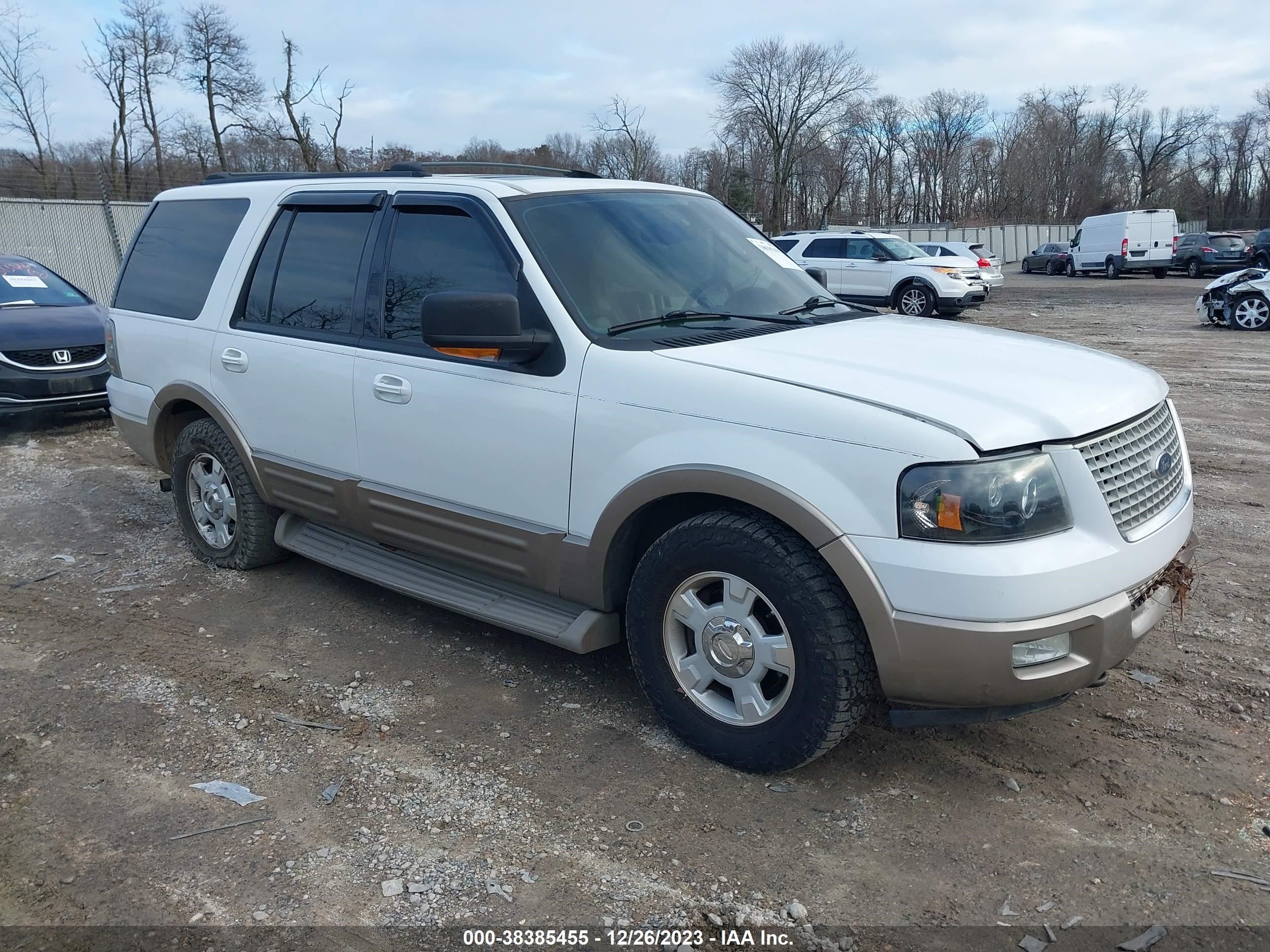 FORD EXPEDITION 2003 1fmfu18l43lc38810