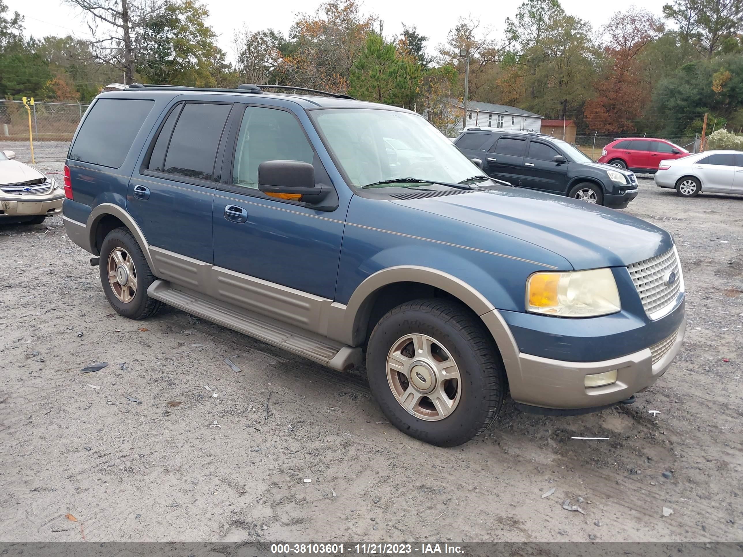 FORD EXPEDITION 2003 1fmfu18l53lc14063