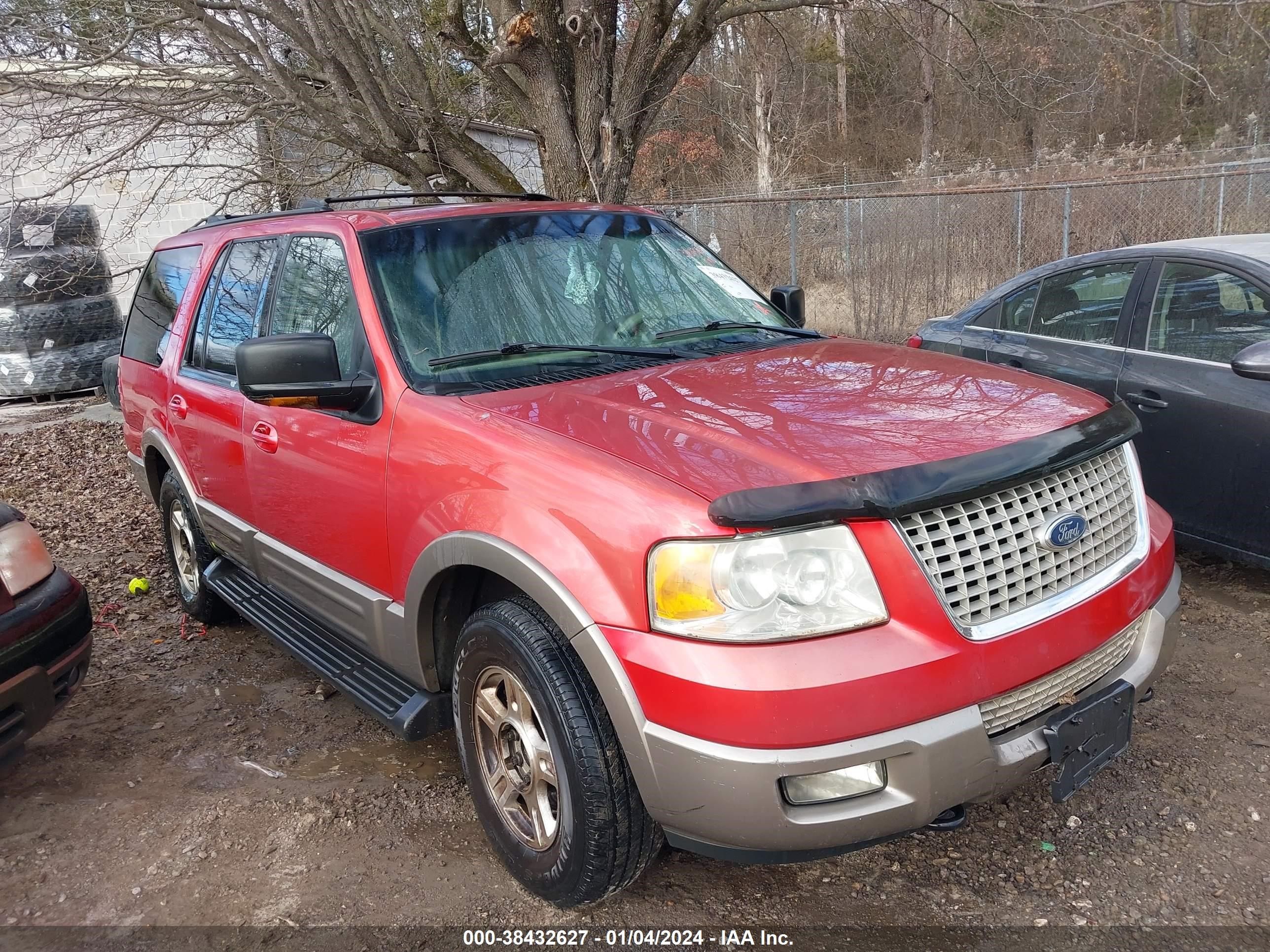 FORD EXPEDITION 2003 1fmfu18l83la71237