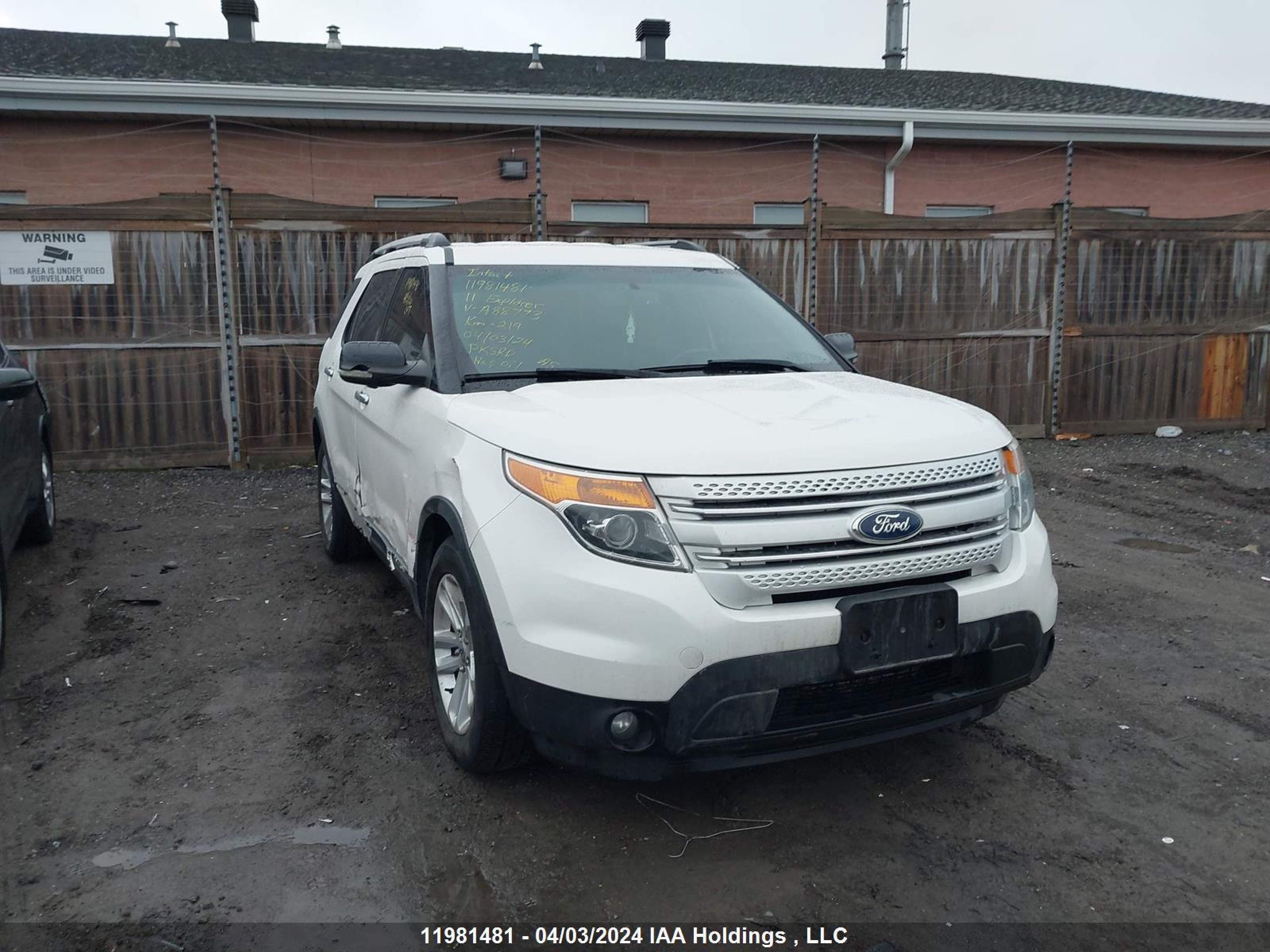 FORD EXPLORER 2011 1fmhk7d84bga88773