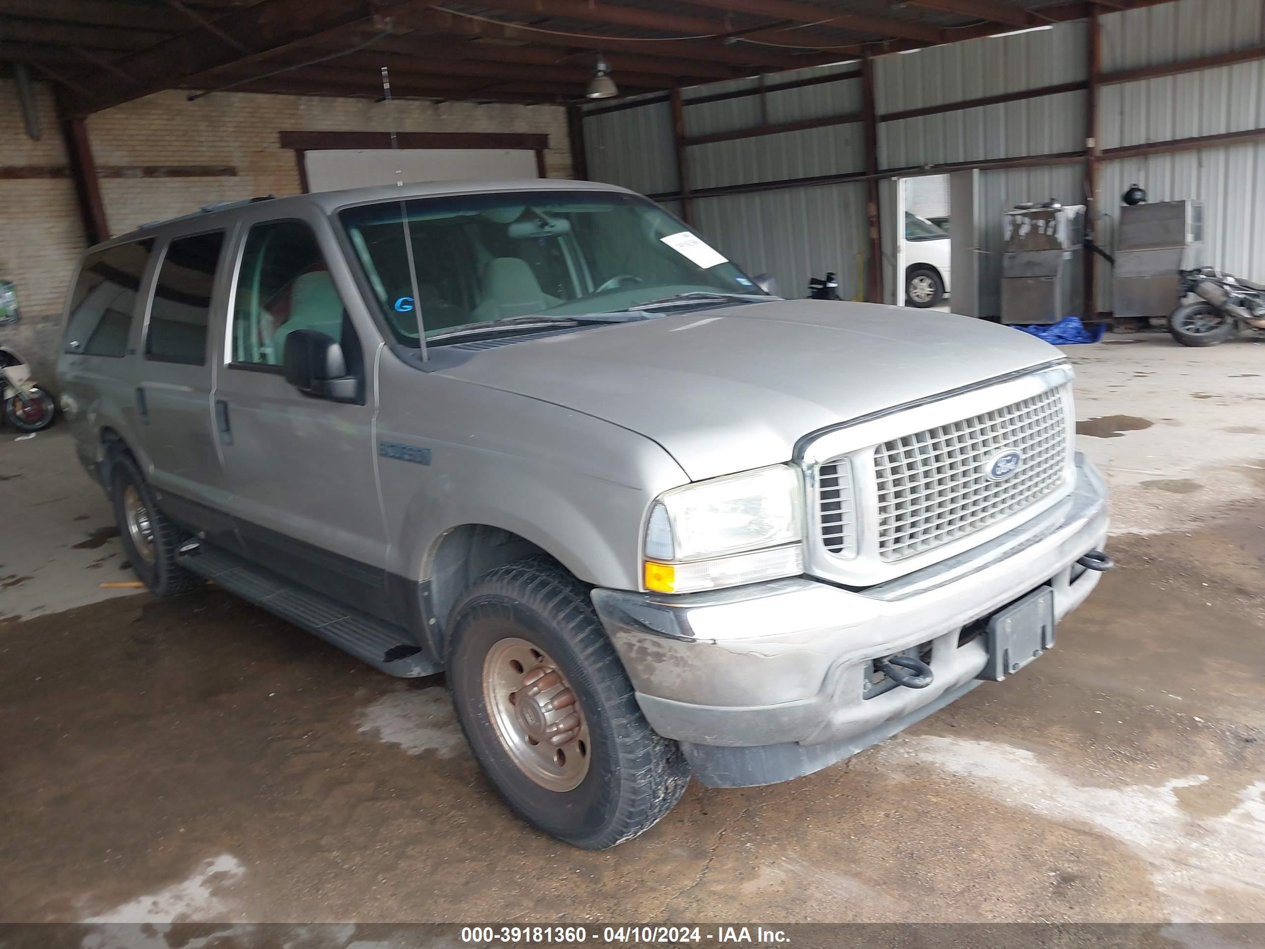 FORD EXCURSION 2003 1fmnu40l03ec86480