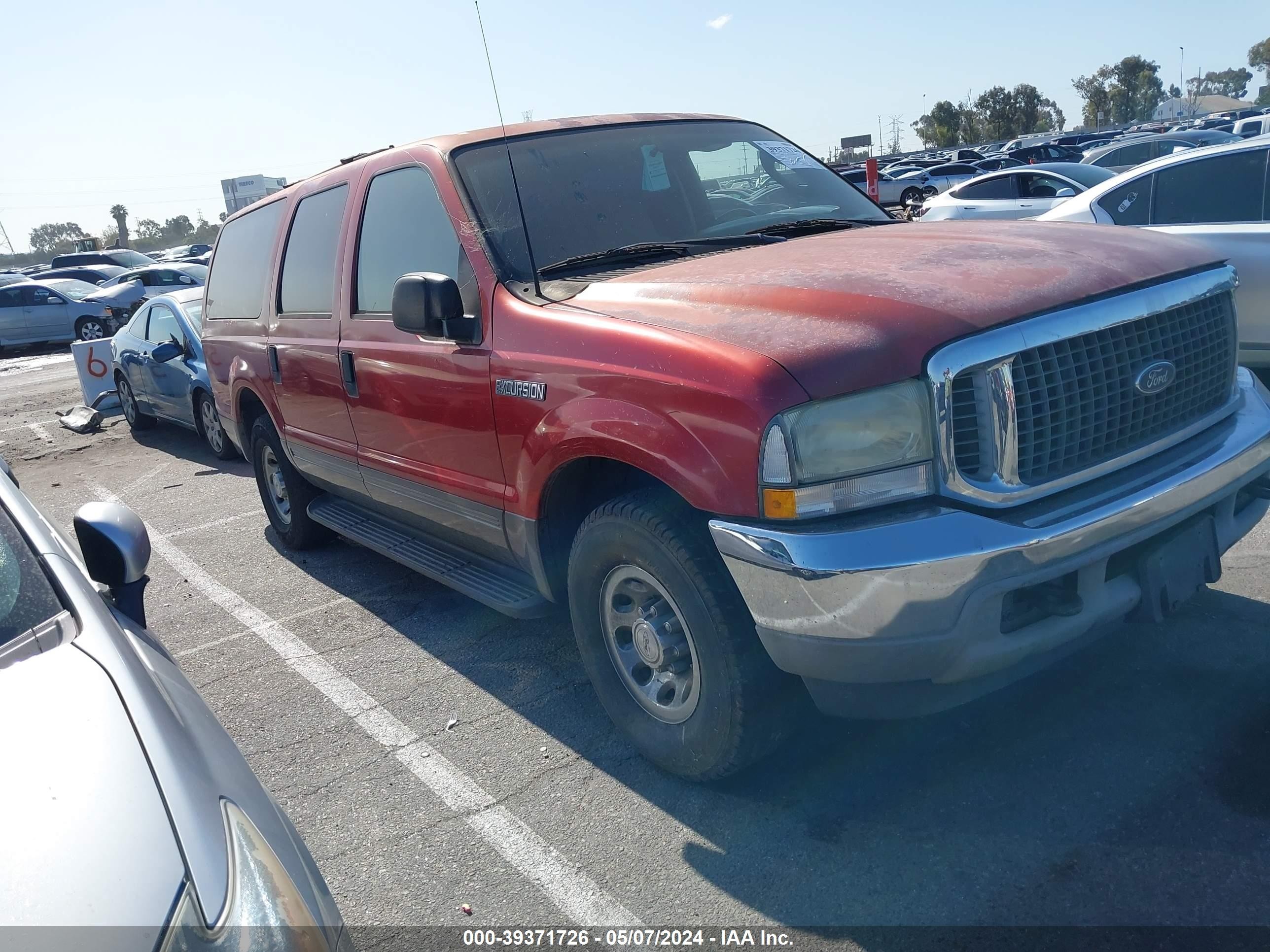 FORD EXCURSION 2003 1fmnu40l13ed68492