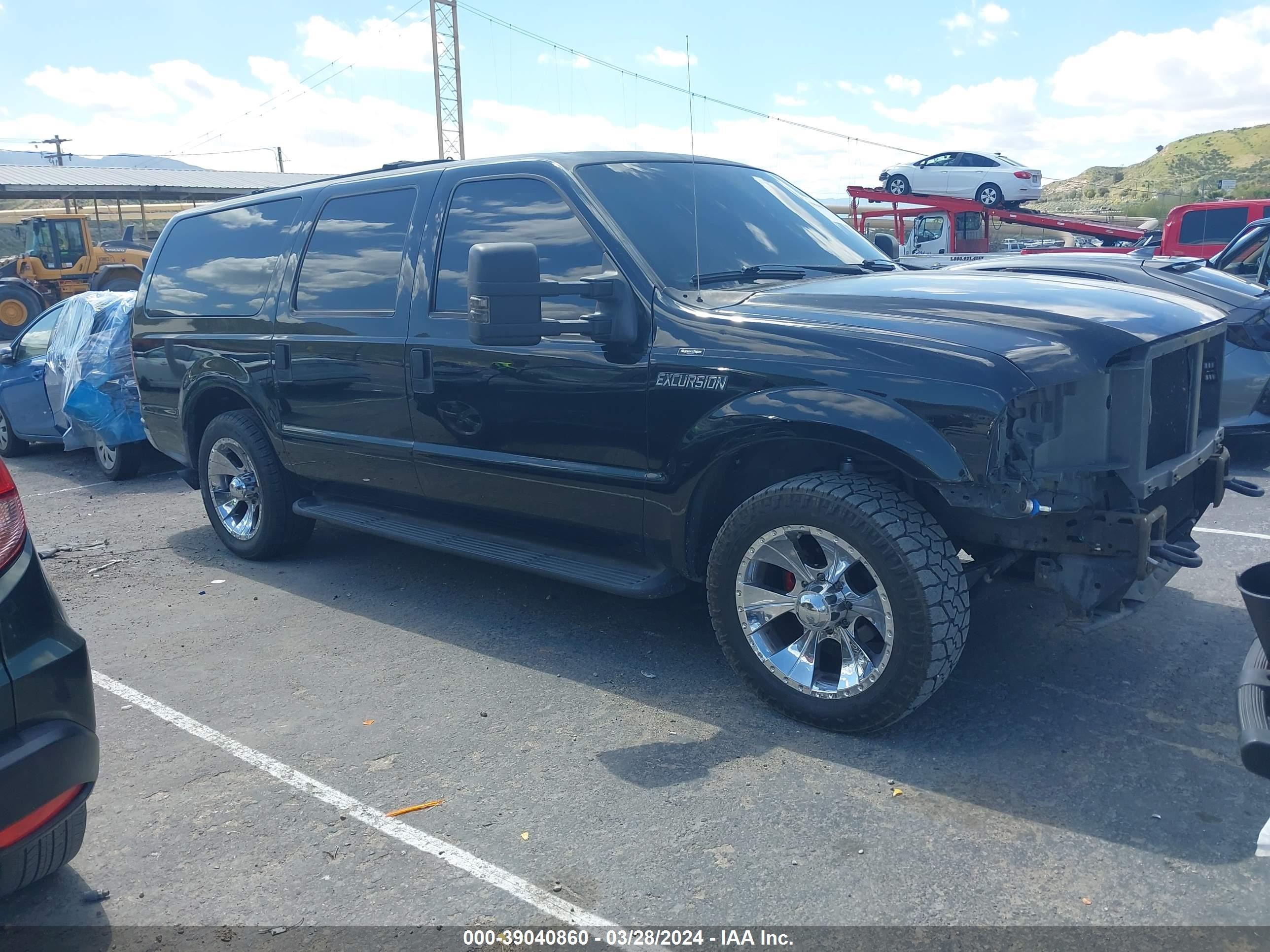 FORD EXCURSION 2004 1fmnu40l54eb95075