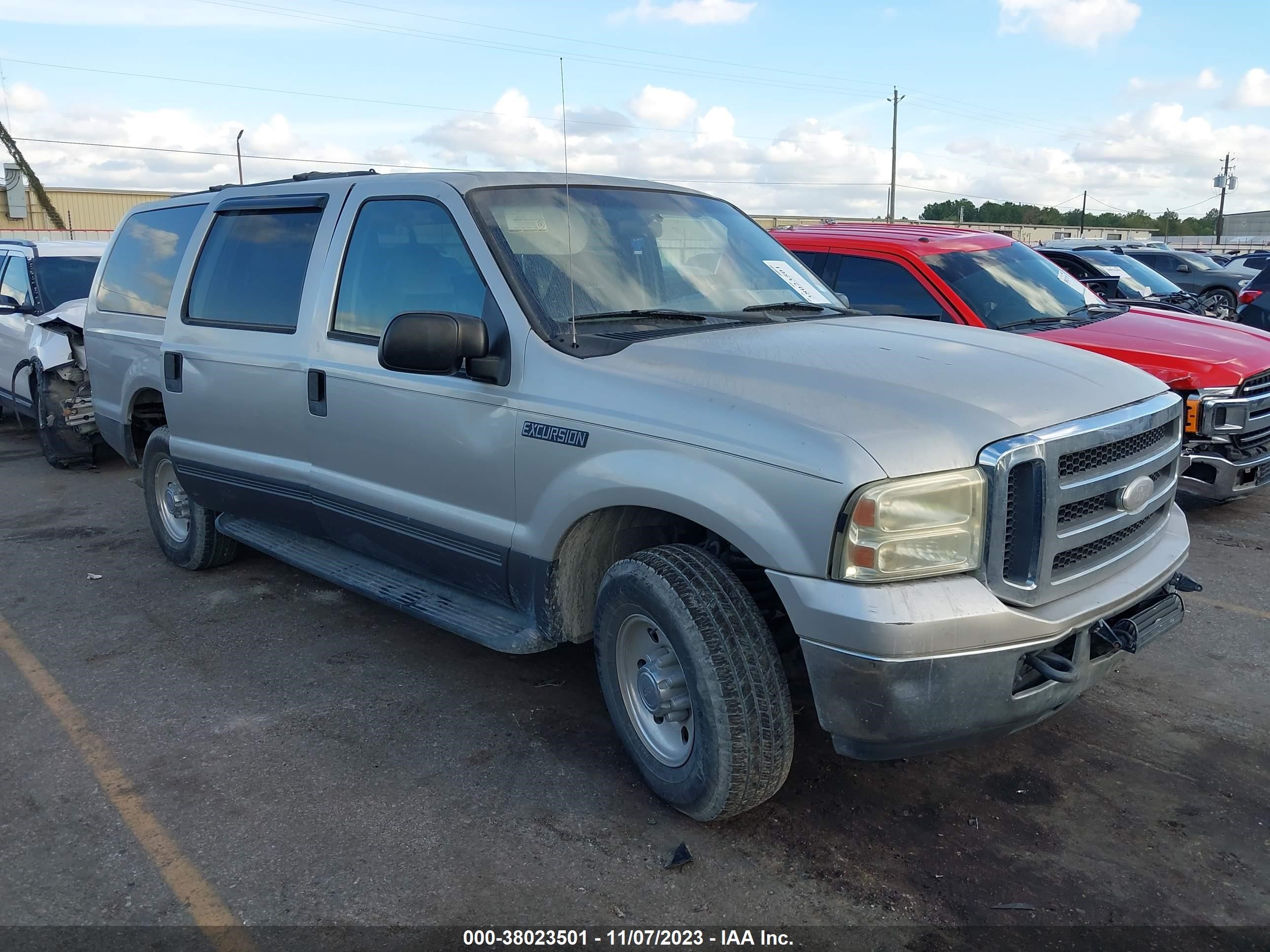 FORD EXCURSION 2005 1fmnu40l55ea57683