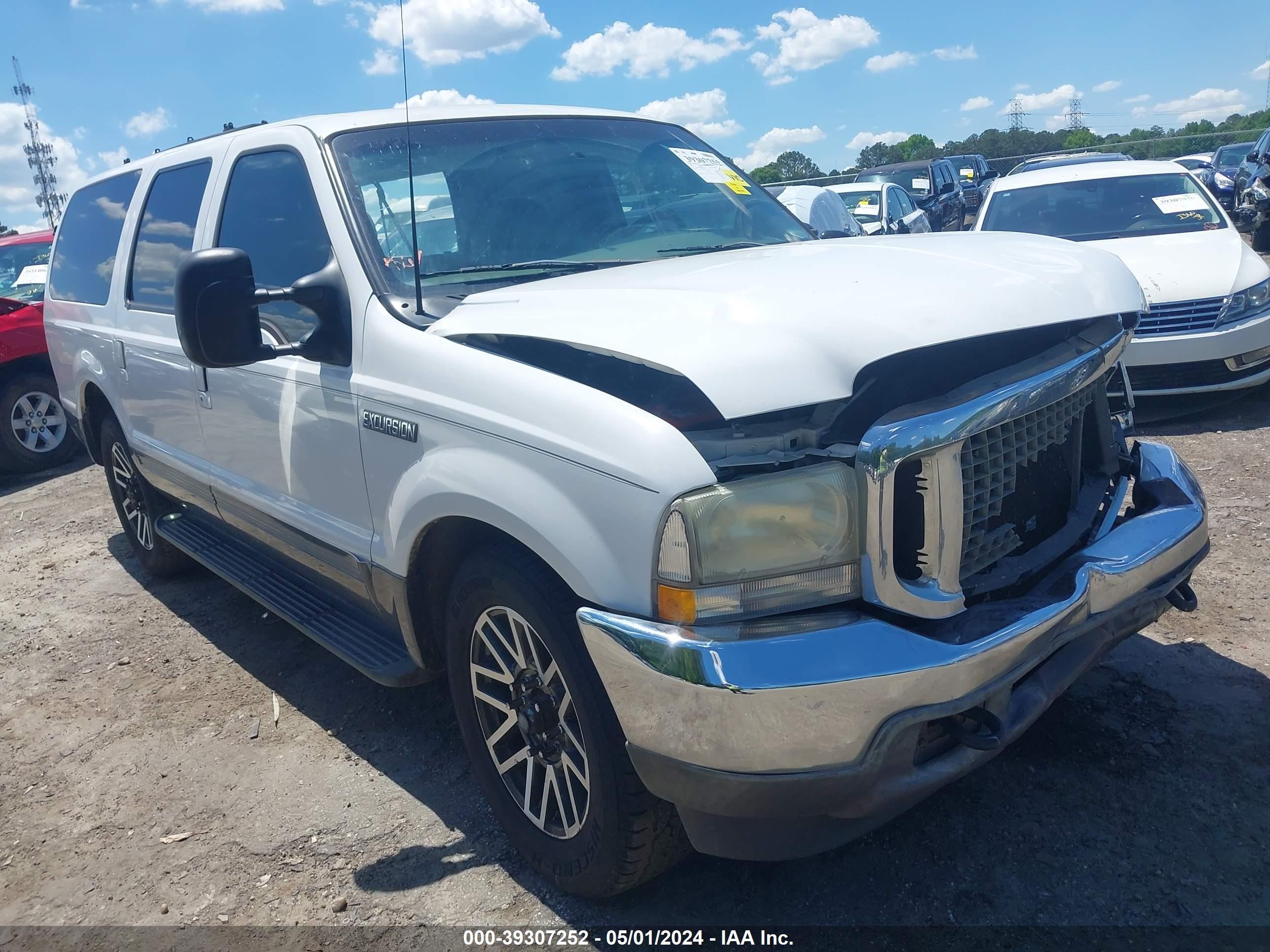 FORD EXCURSION 2002 1fmnu40s82ed64090