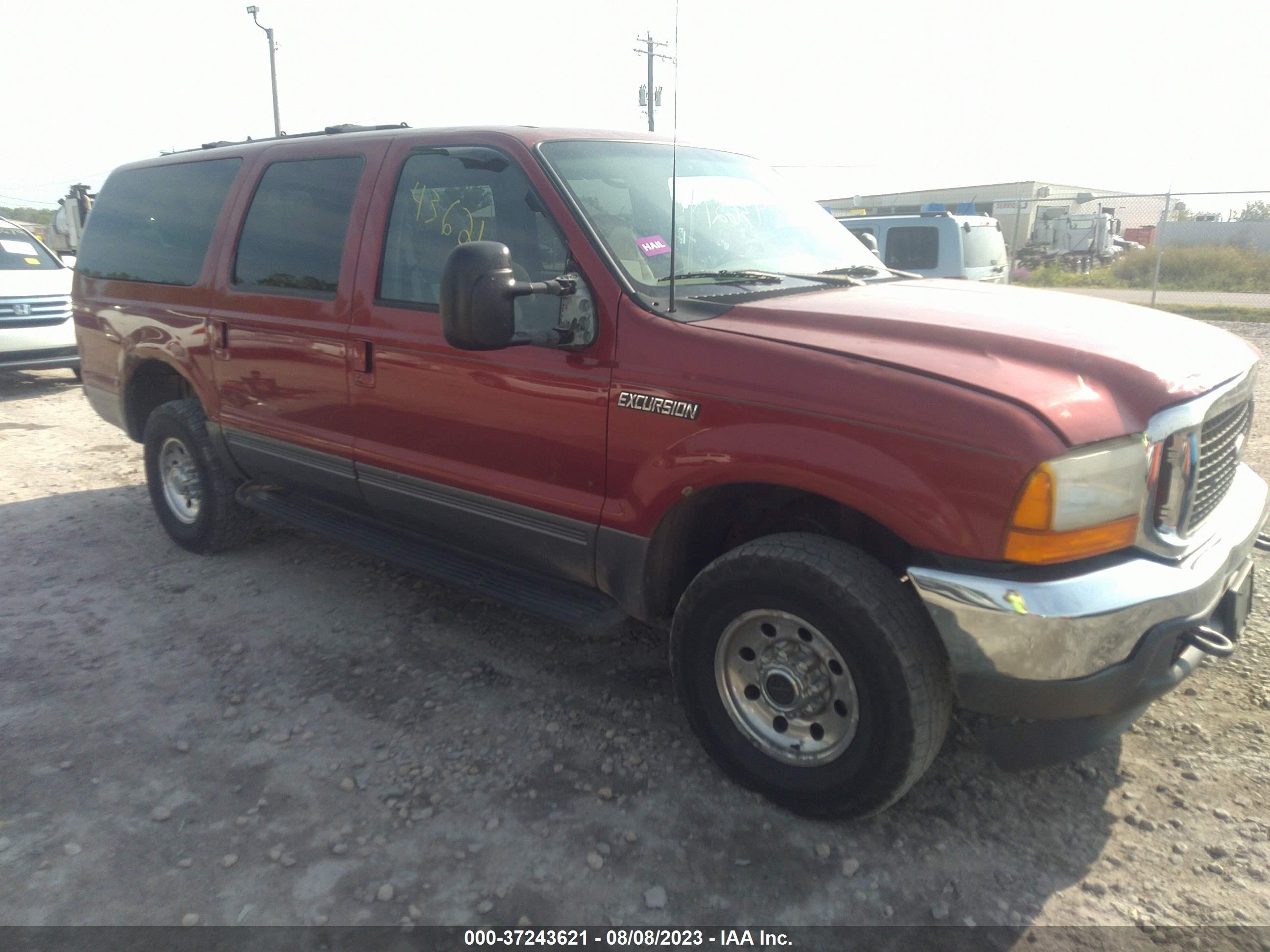 FORD EXCURSION 2001 1fmnu41l21ec87982