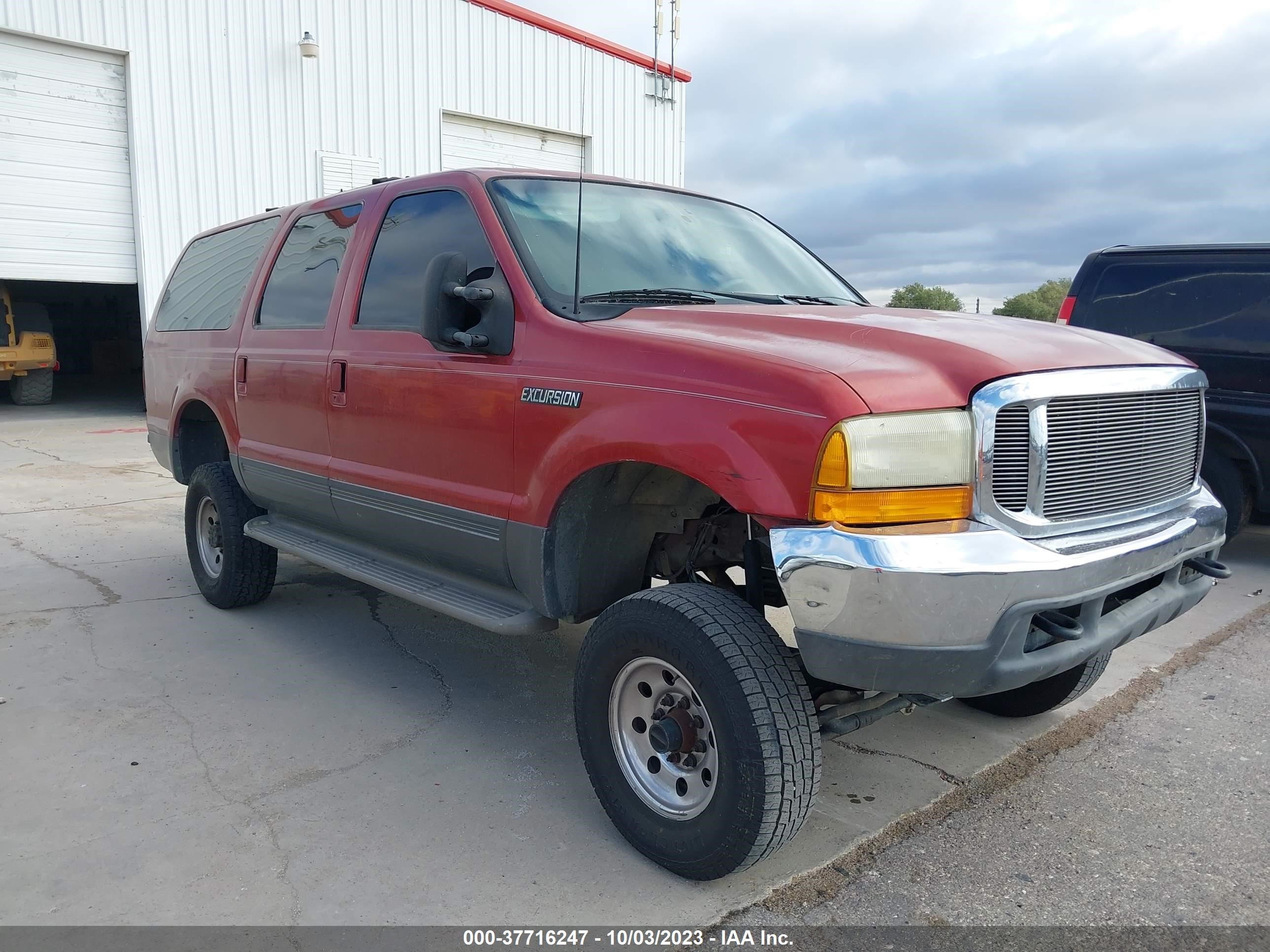 FORD EXCURSION 2001 1fmnu41s01eb63622