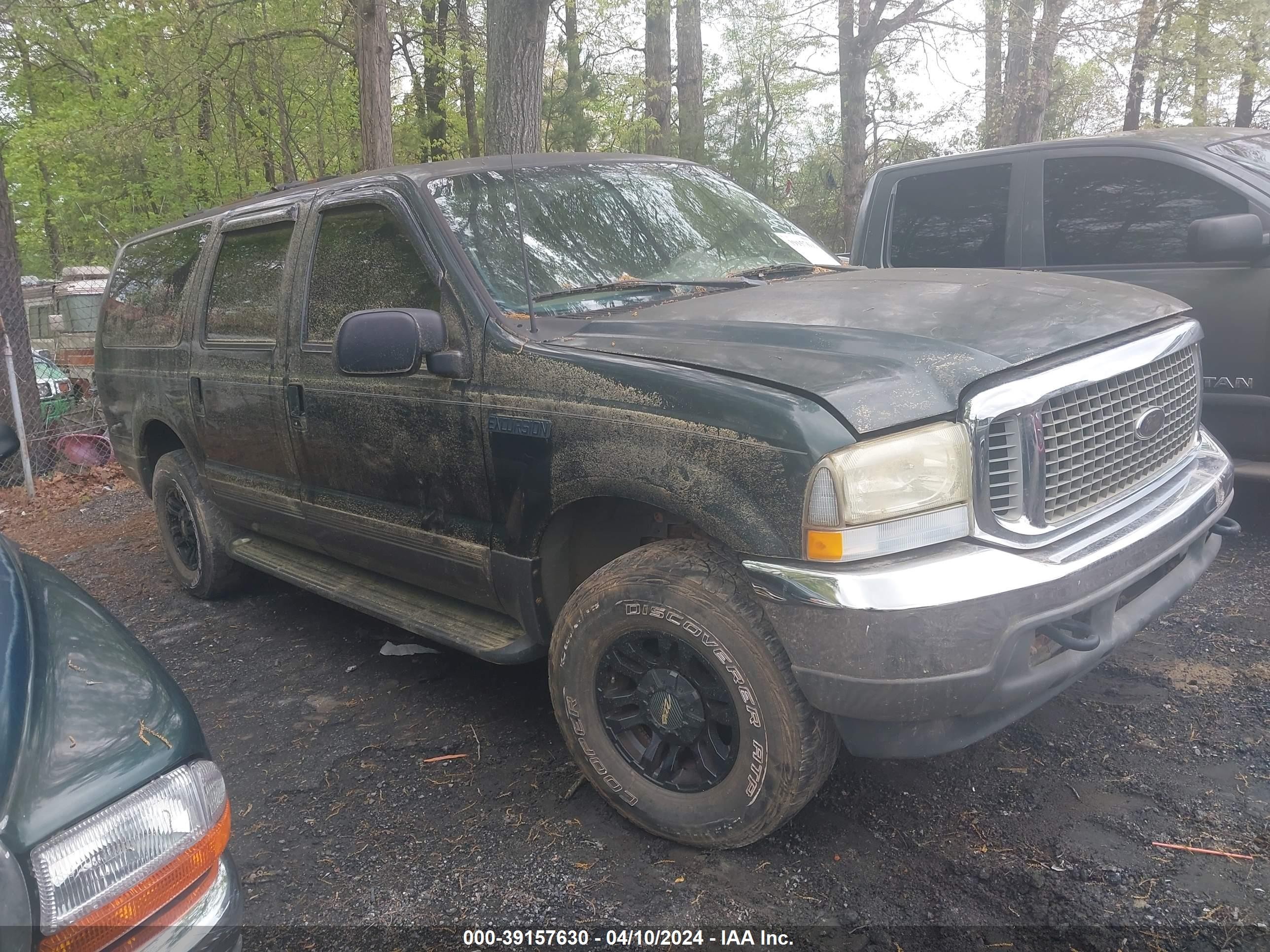 FORD EXCURSION 2002 1fmnu41s42ea22988