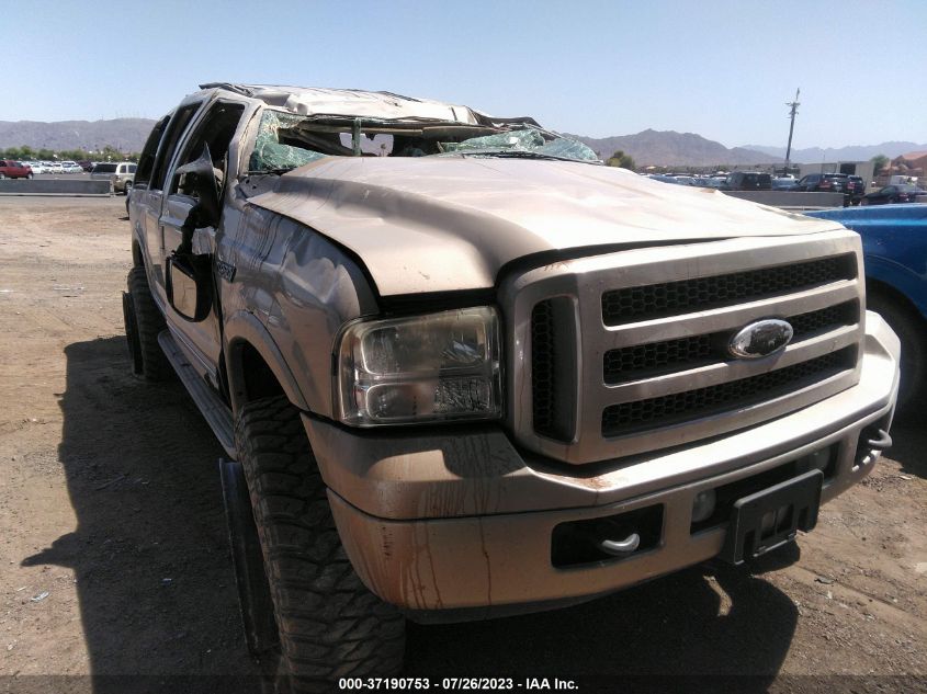 FORD EXCURSION 2005 1fmnu42l75ec42606