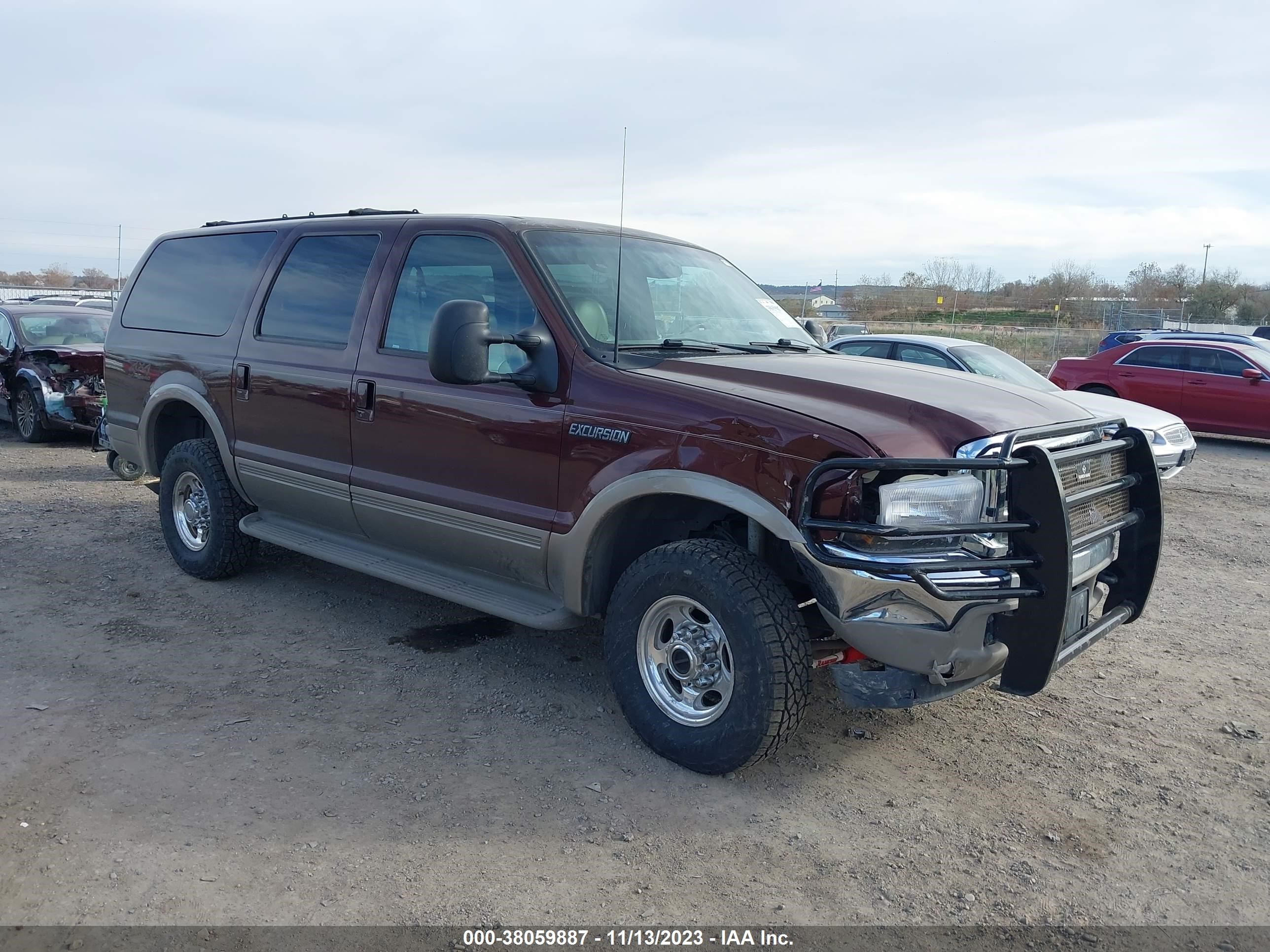 FORD EXCURSION 2000 1fmnu43s3yec78836