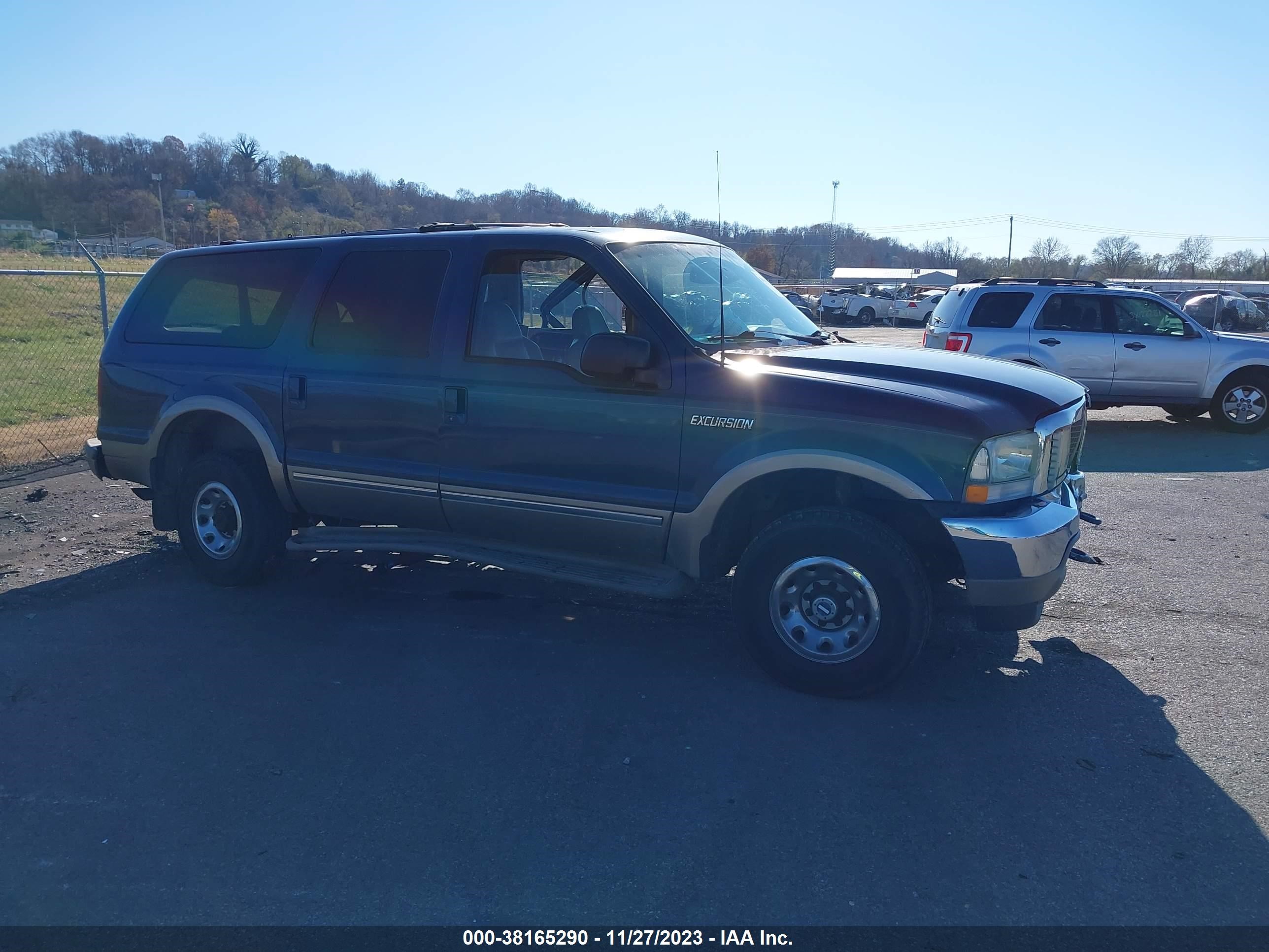 FORD EXCURSION 2002 1fmnu43s42ea53283