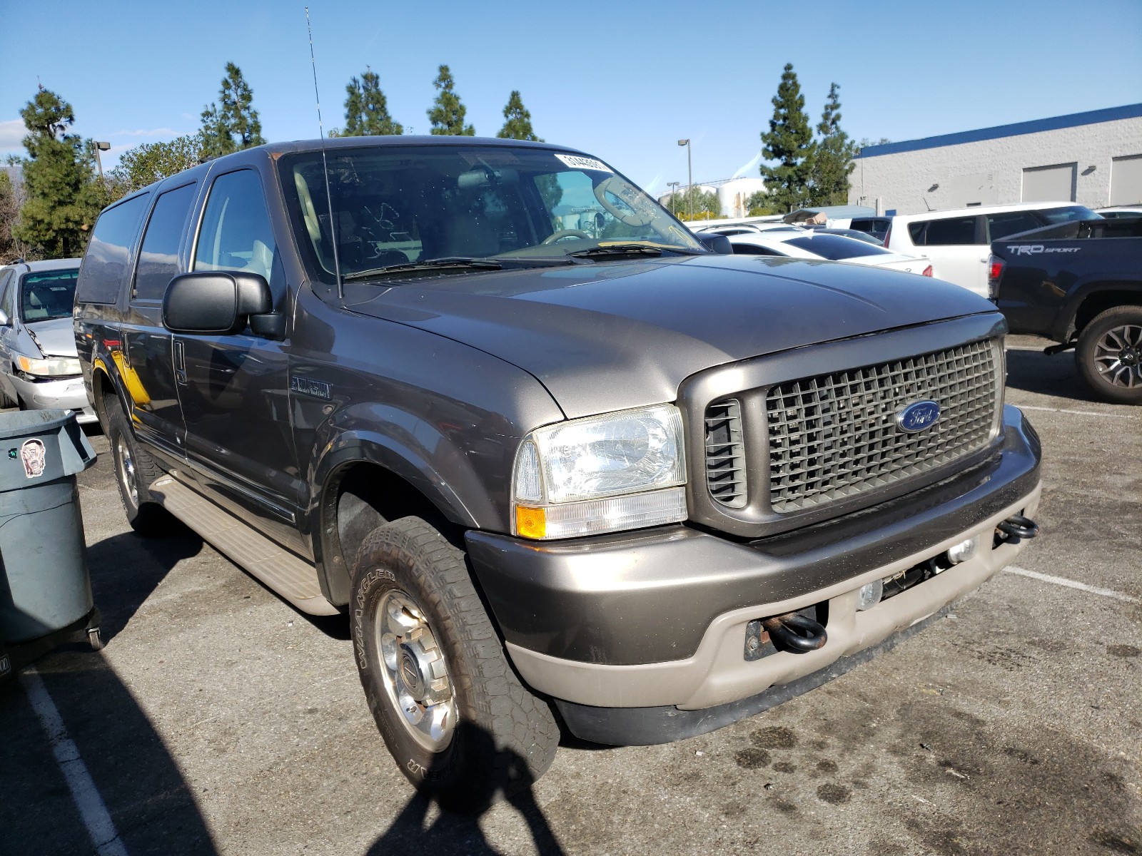 FORD EXCURSION 2003 1fmnu43s53ed54162