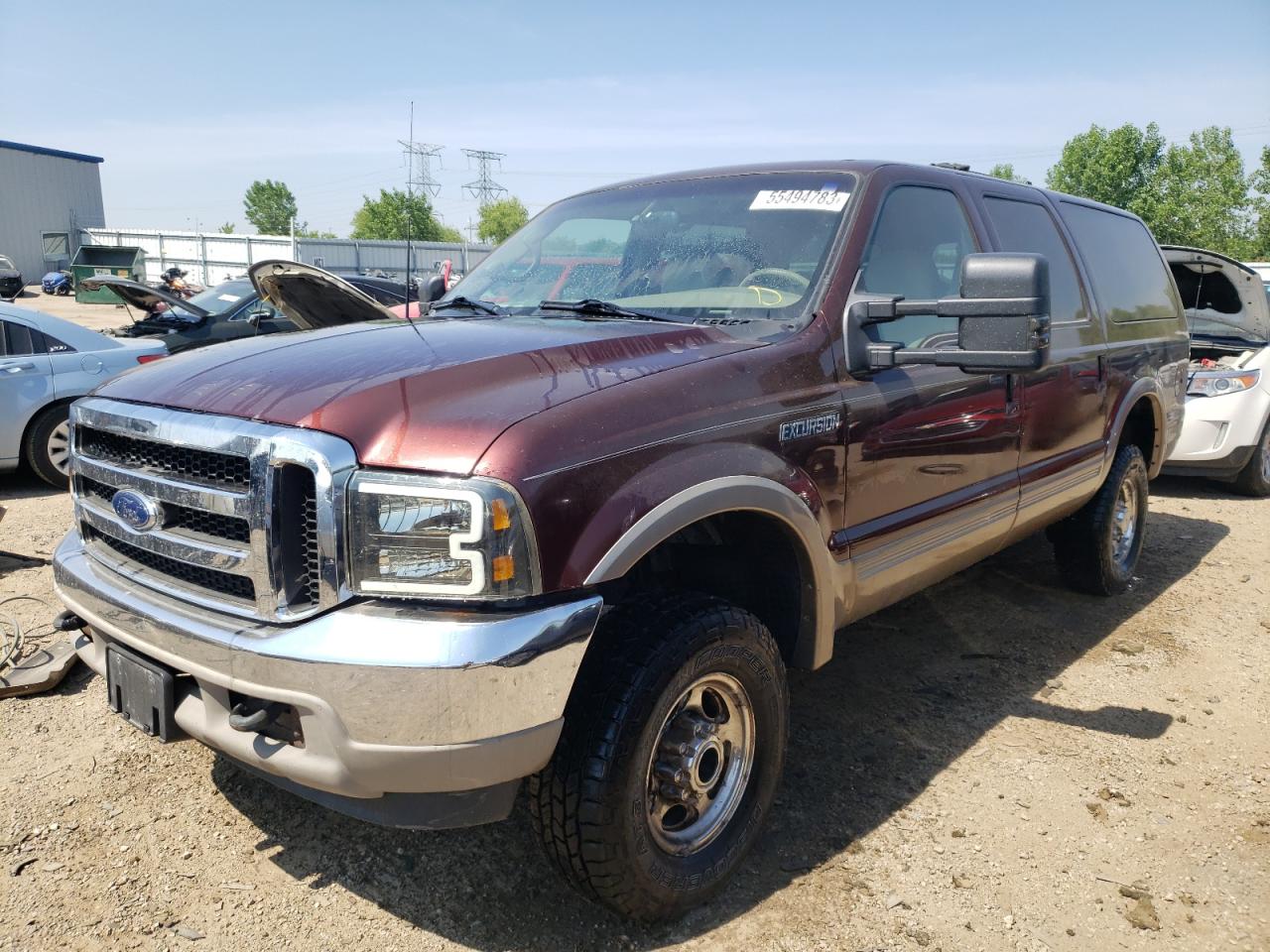 FORD EXCURSION 2000 1fmnu43s8yea05407