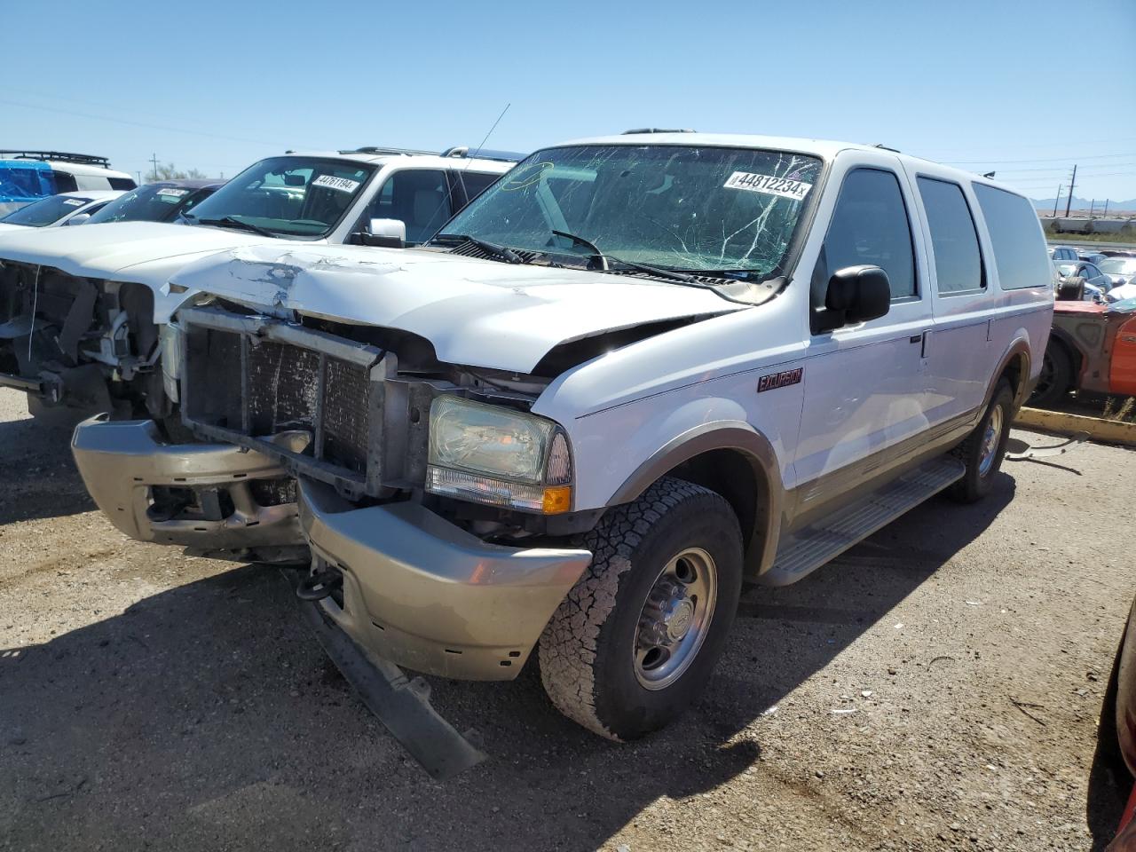 FORD EXCURSION 2004 1fmnu44p04eb83428