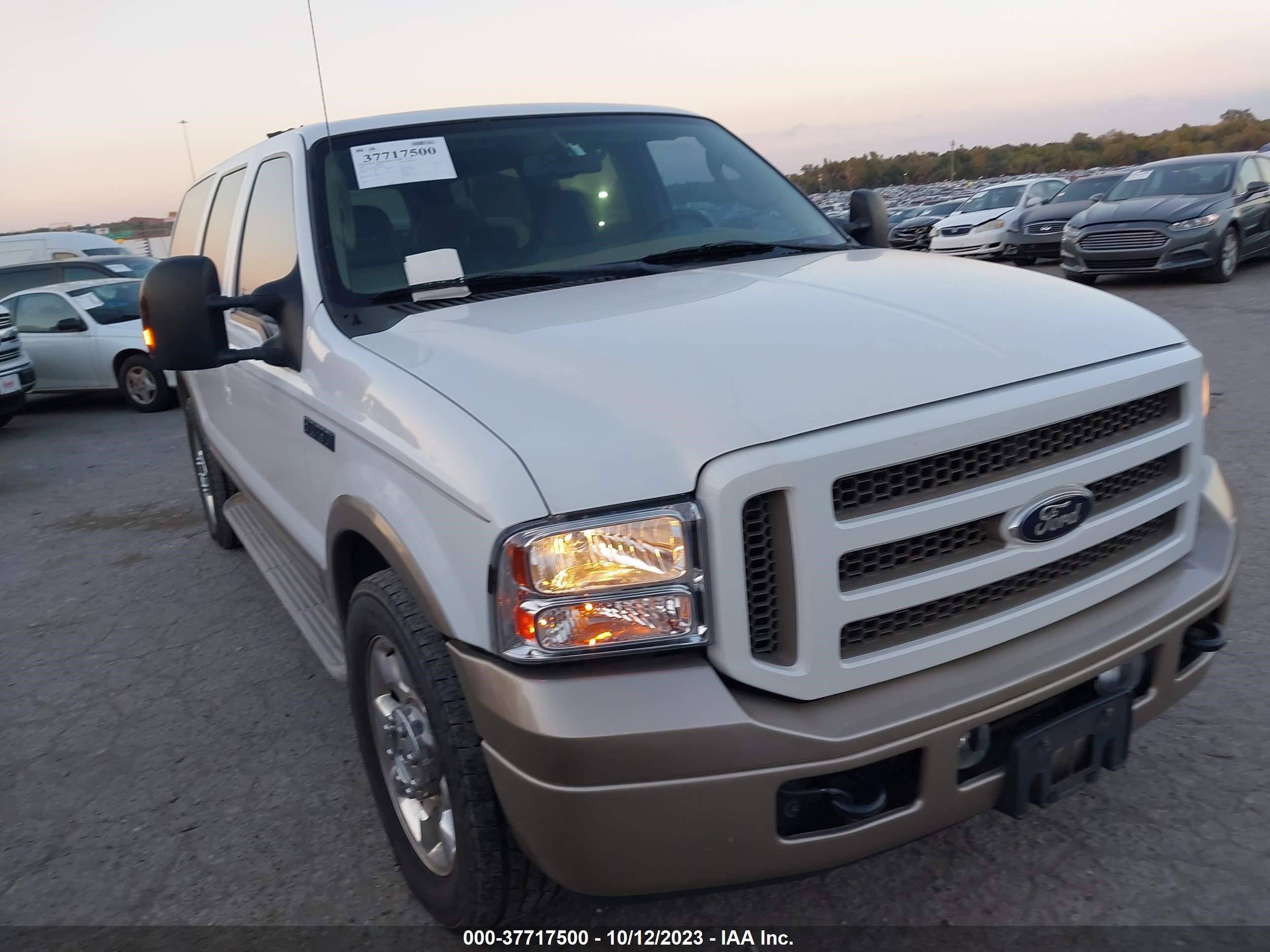 FORD EXCURSION 2005 1fmnu44p15ed45245