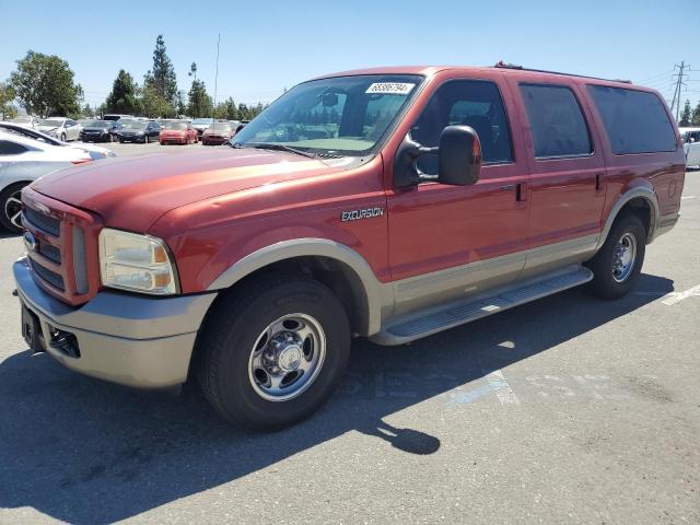 FORD EXCURSION 2005 1fmnu44p25ed41379