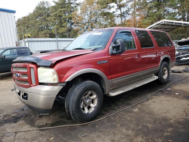 FORD EXCURSION 2005 1fmnu44s45ed43719