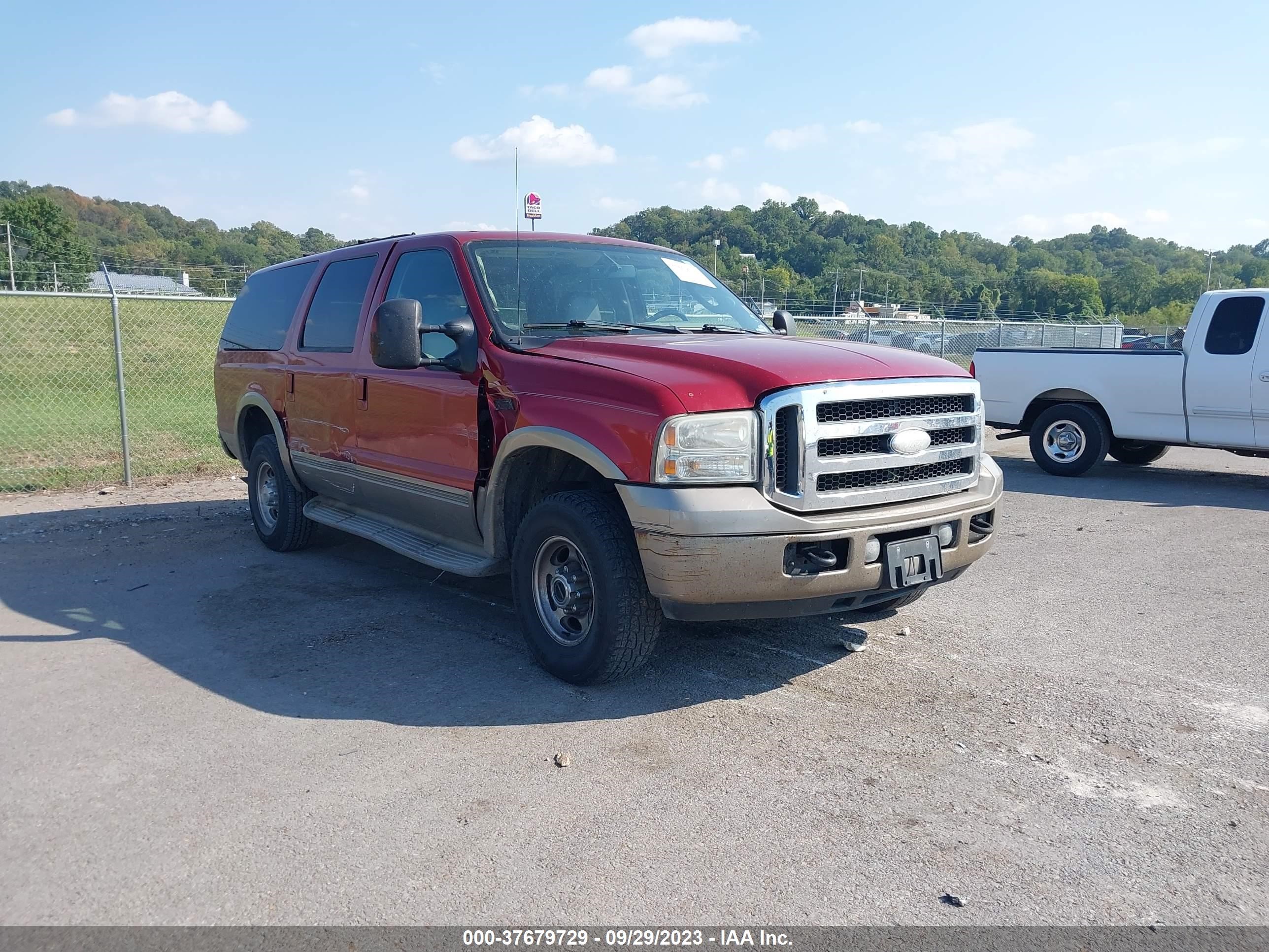 FORD EXCURSION 2005 1fmnu45s35ed47792