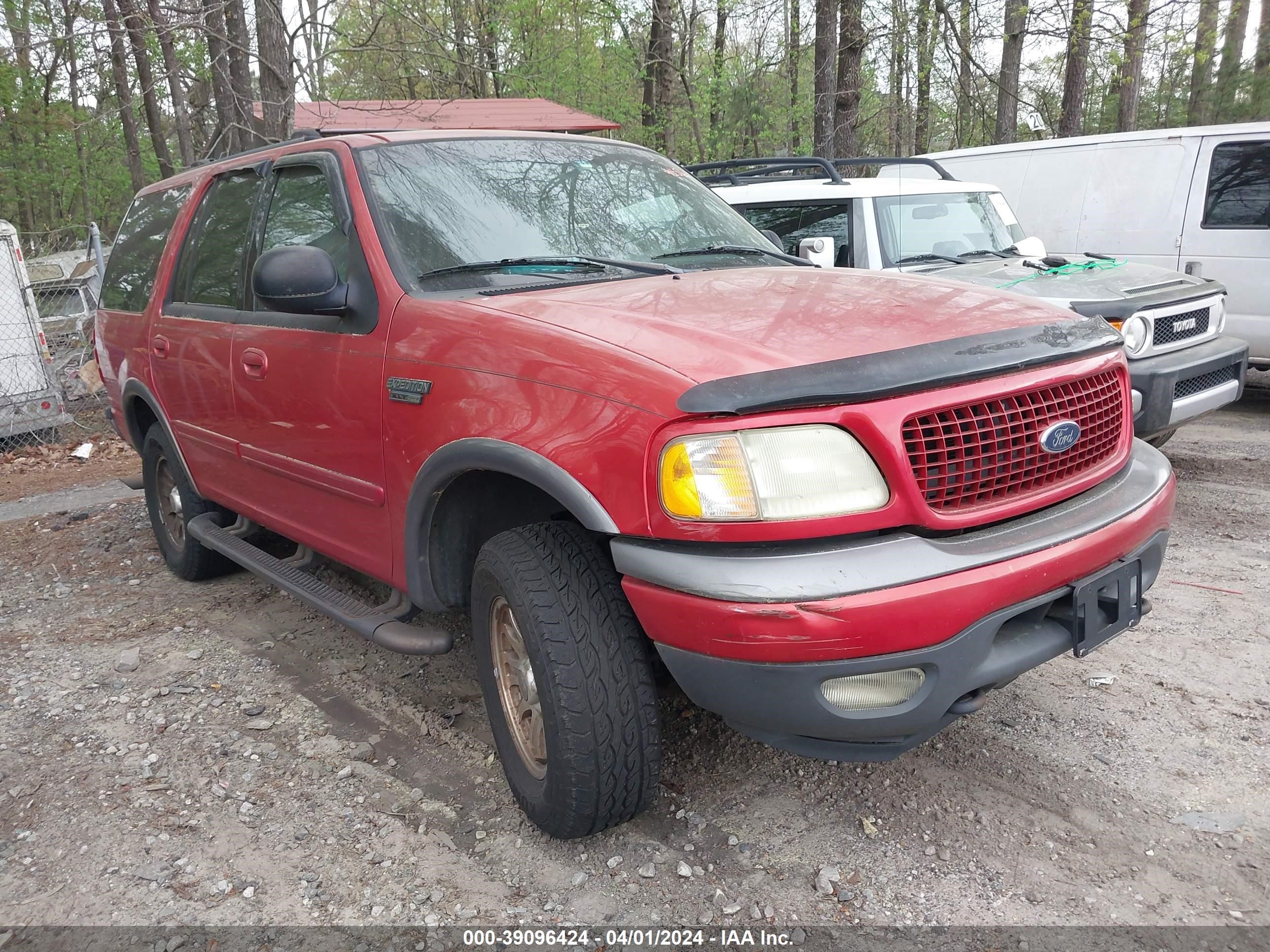 FORD EXPEDITION 2002 1fmpu16l42la45627