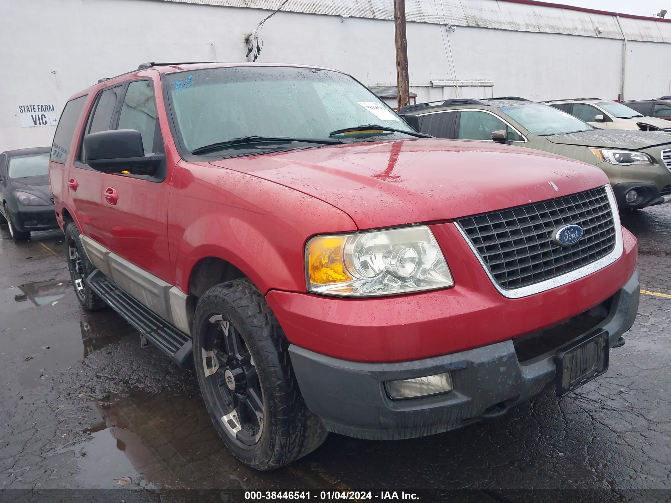 FORD EXPEDITION 2003 1fmpu16l43lb32154