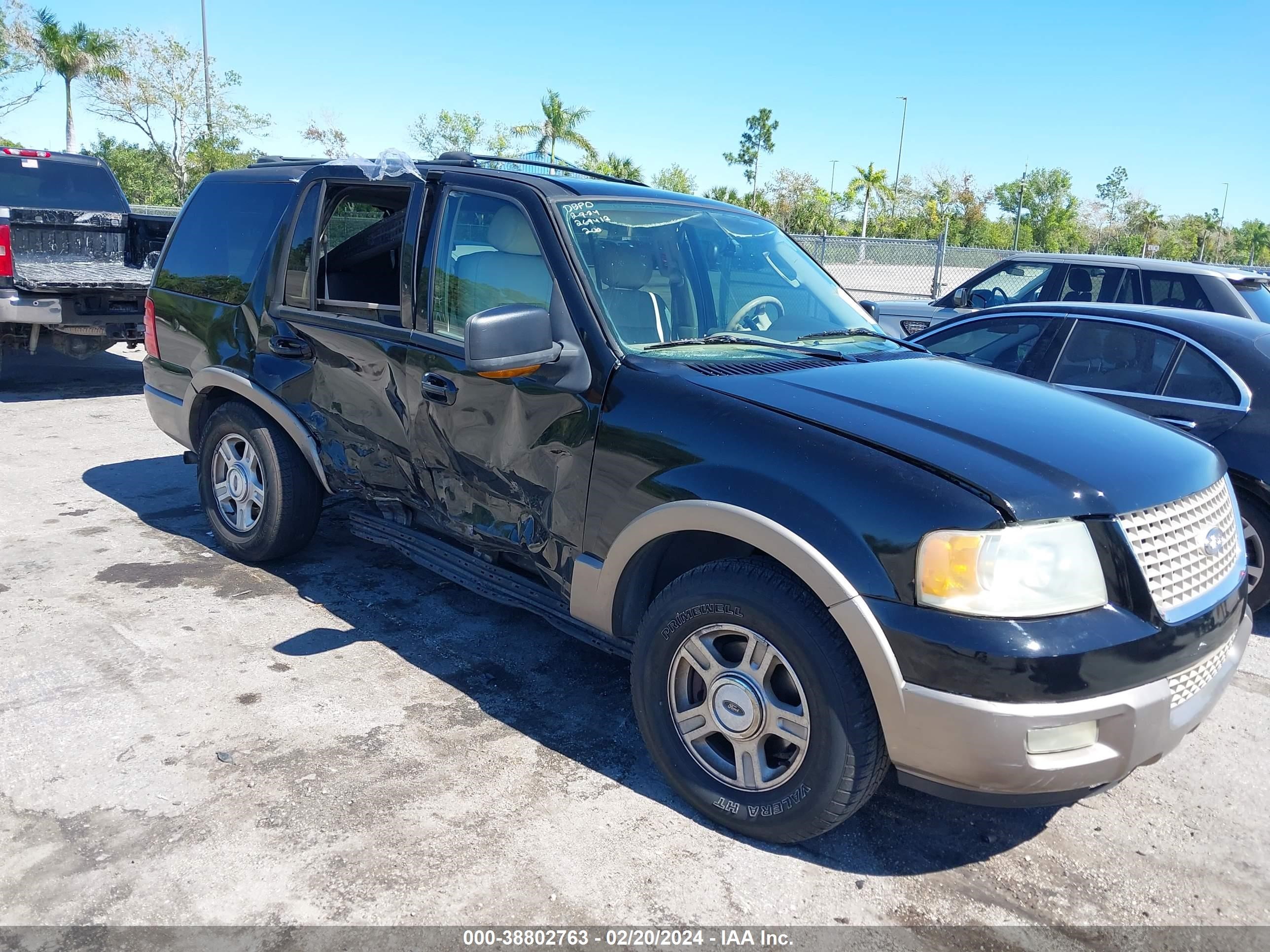 FORD EXPEDITION 2003 1fmpu17l33lb41247