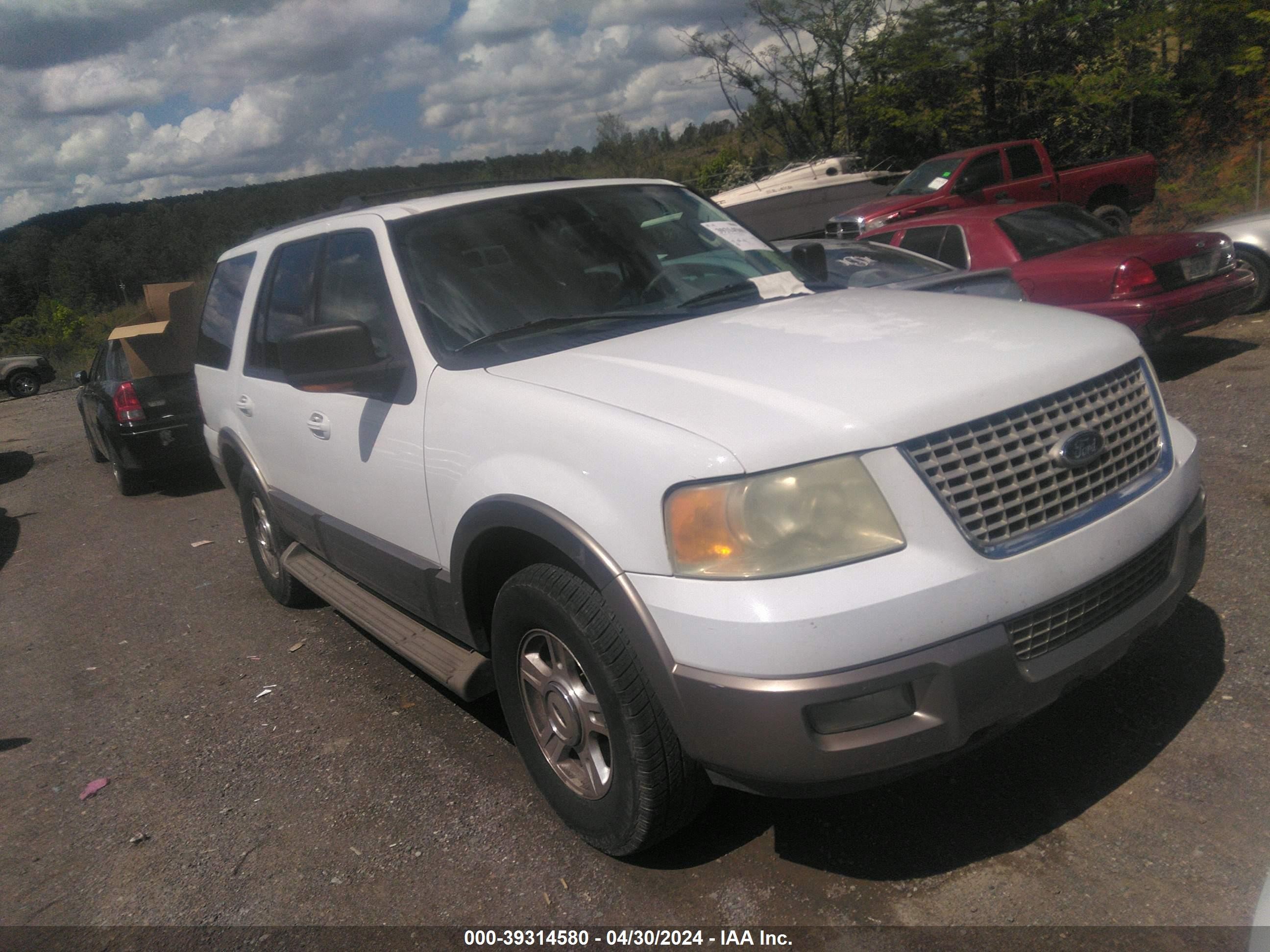 FORD EXPEDITION 2003 1fmpu17l43lc52888