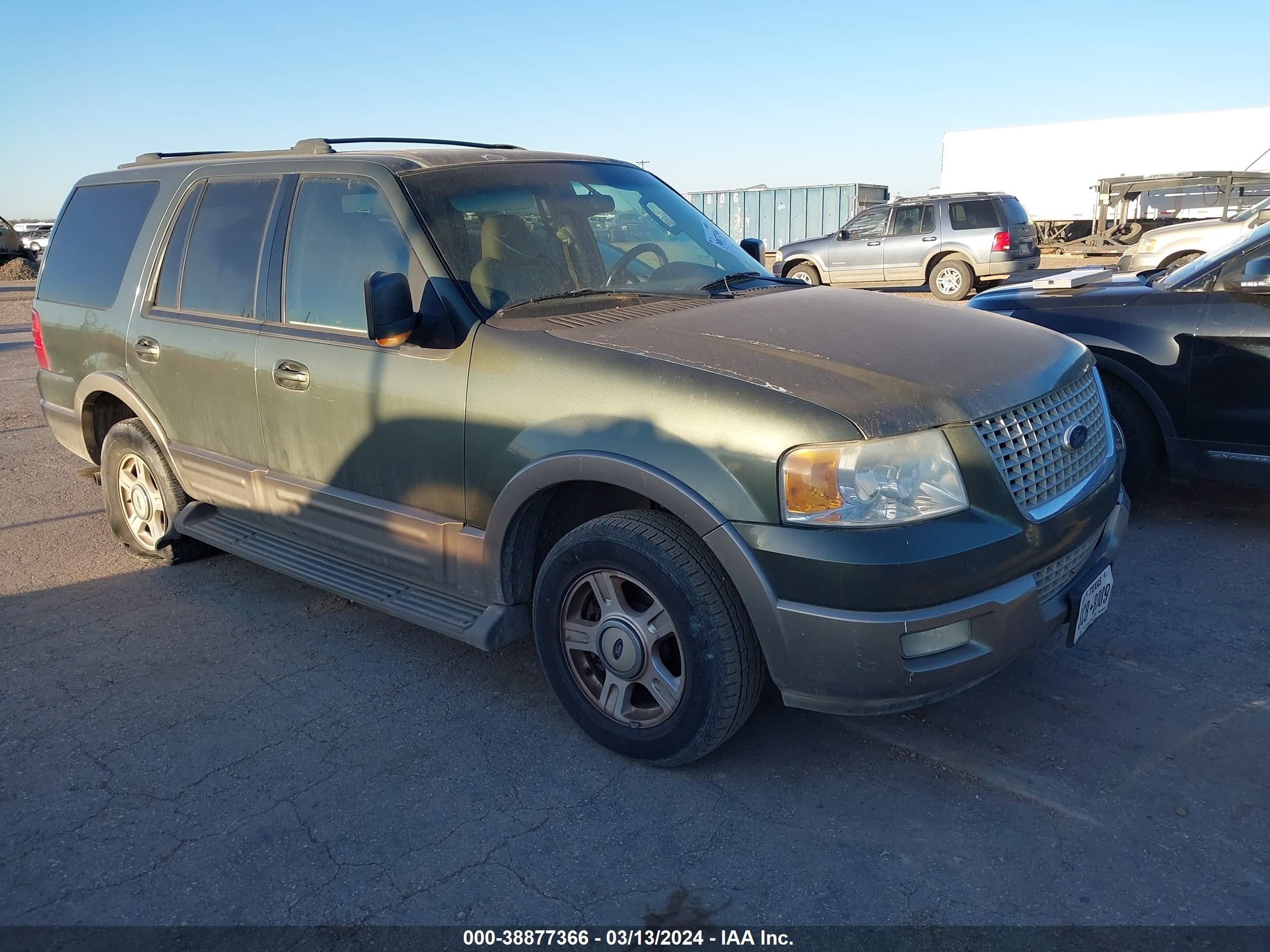 FORD EXPEDITION 2003 1fmpu17l73lc51542