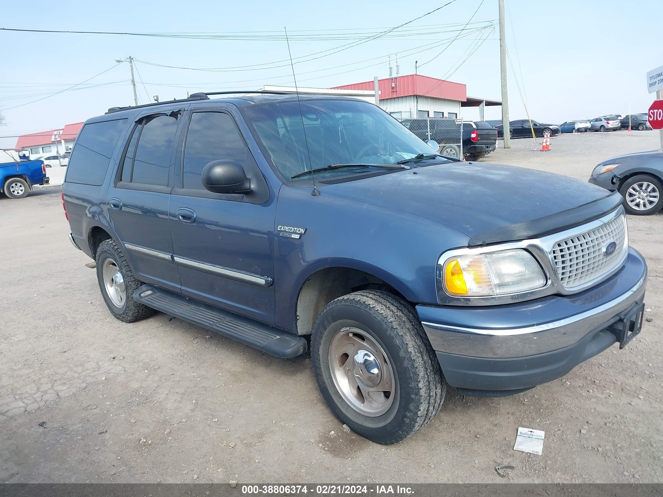 FORD EXPEDITION 1999 1fmpu18l7xla21648