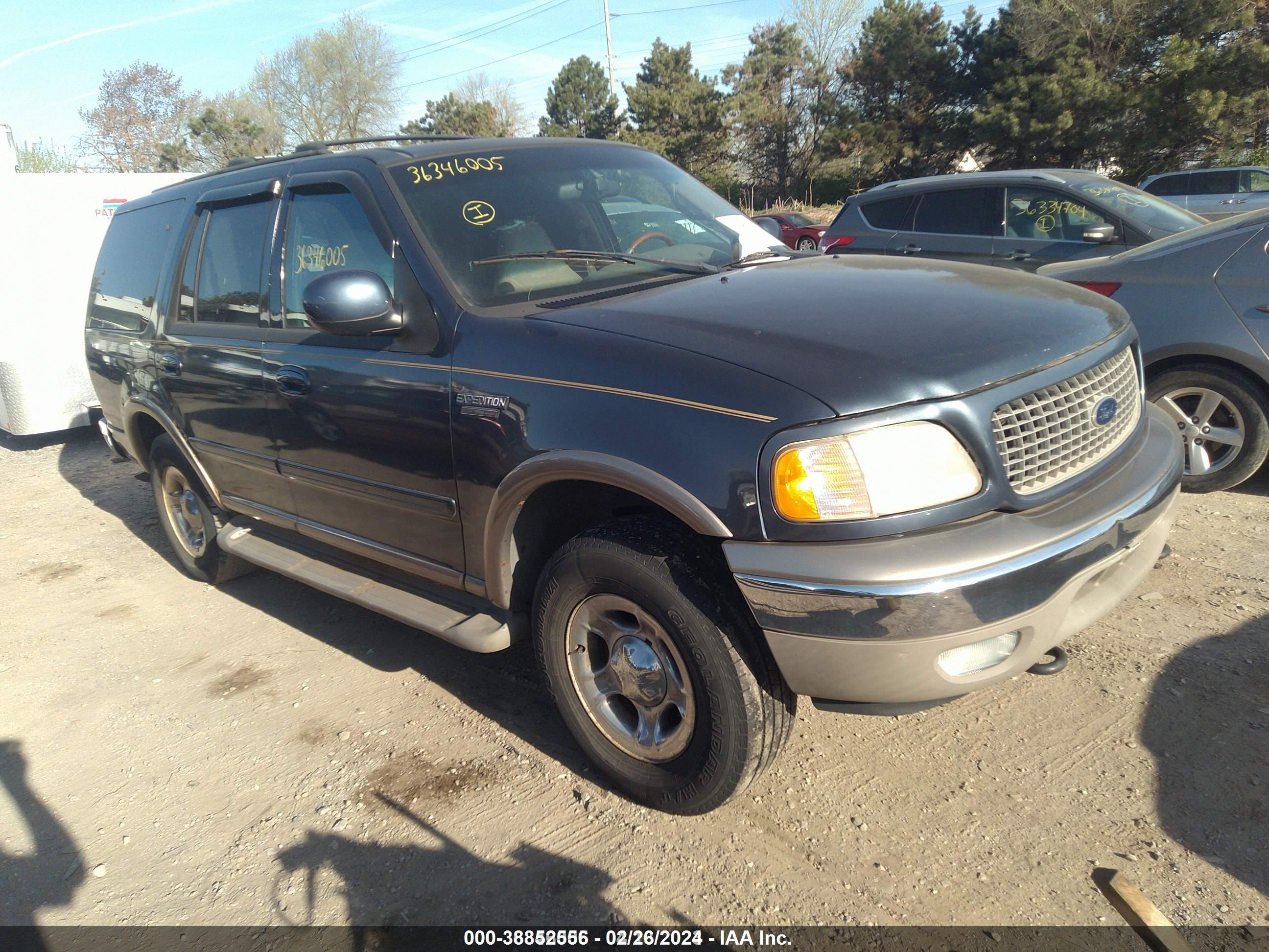 FORD EXPEDITION 2000 1fmpu18lxylb99555