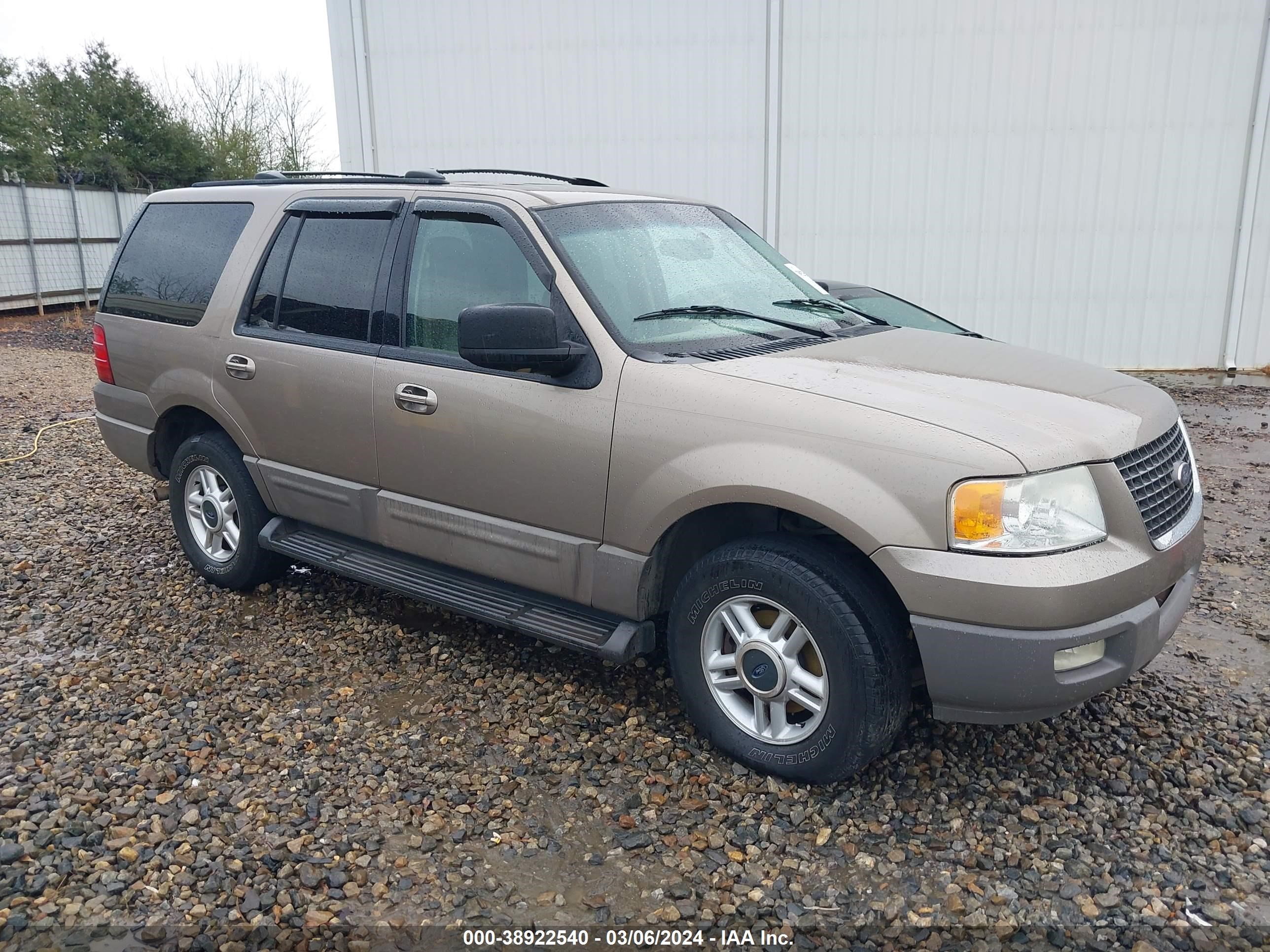 FORD EXPEDITION 2003 1fmru15lx3la36202