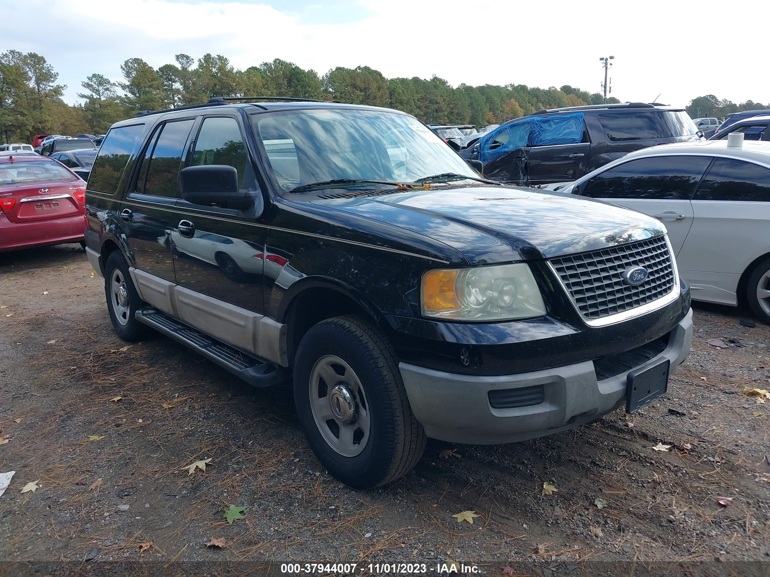 FORD EXPEDITION 2003 1fmru15w63lc57290