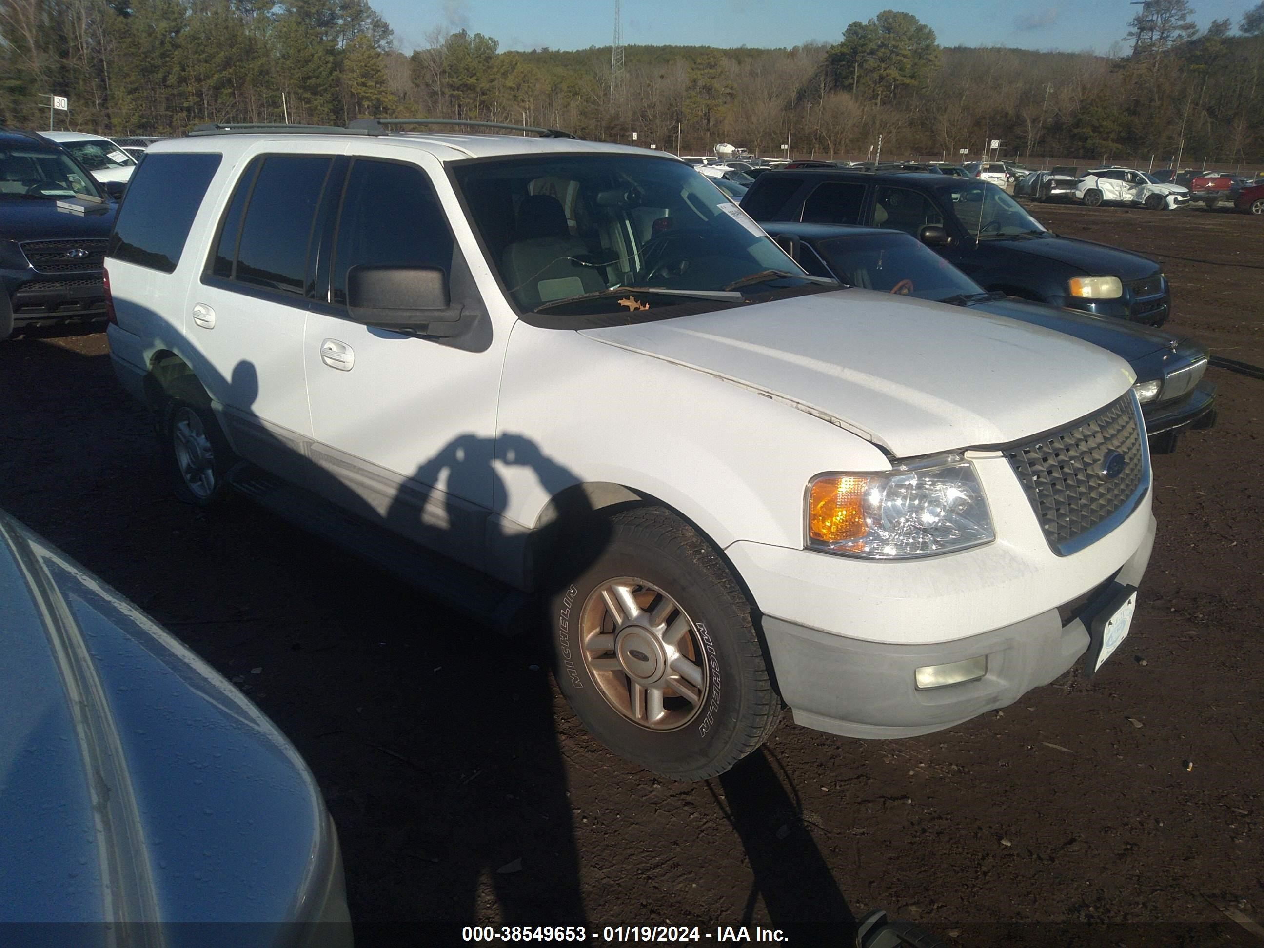 FORD EXPEDITION 2003 1fmru15w73lc55127