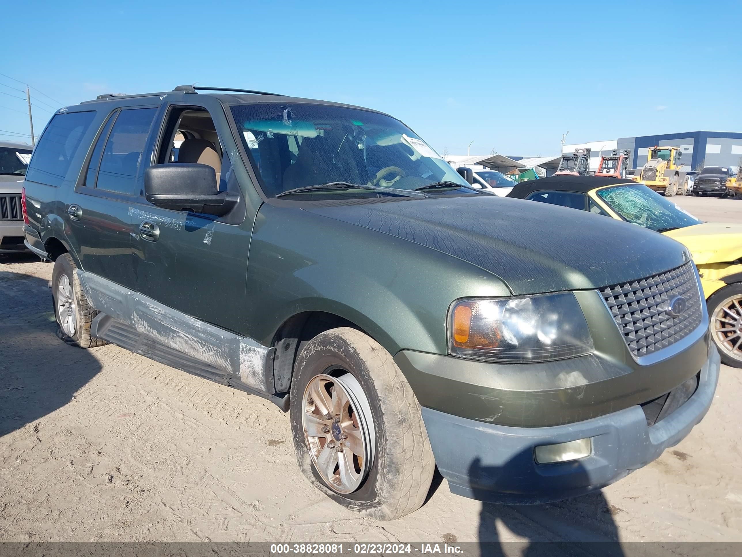 FORD EXPEDITION 2003 1fmru15w93lb86232