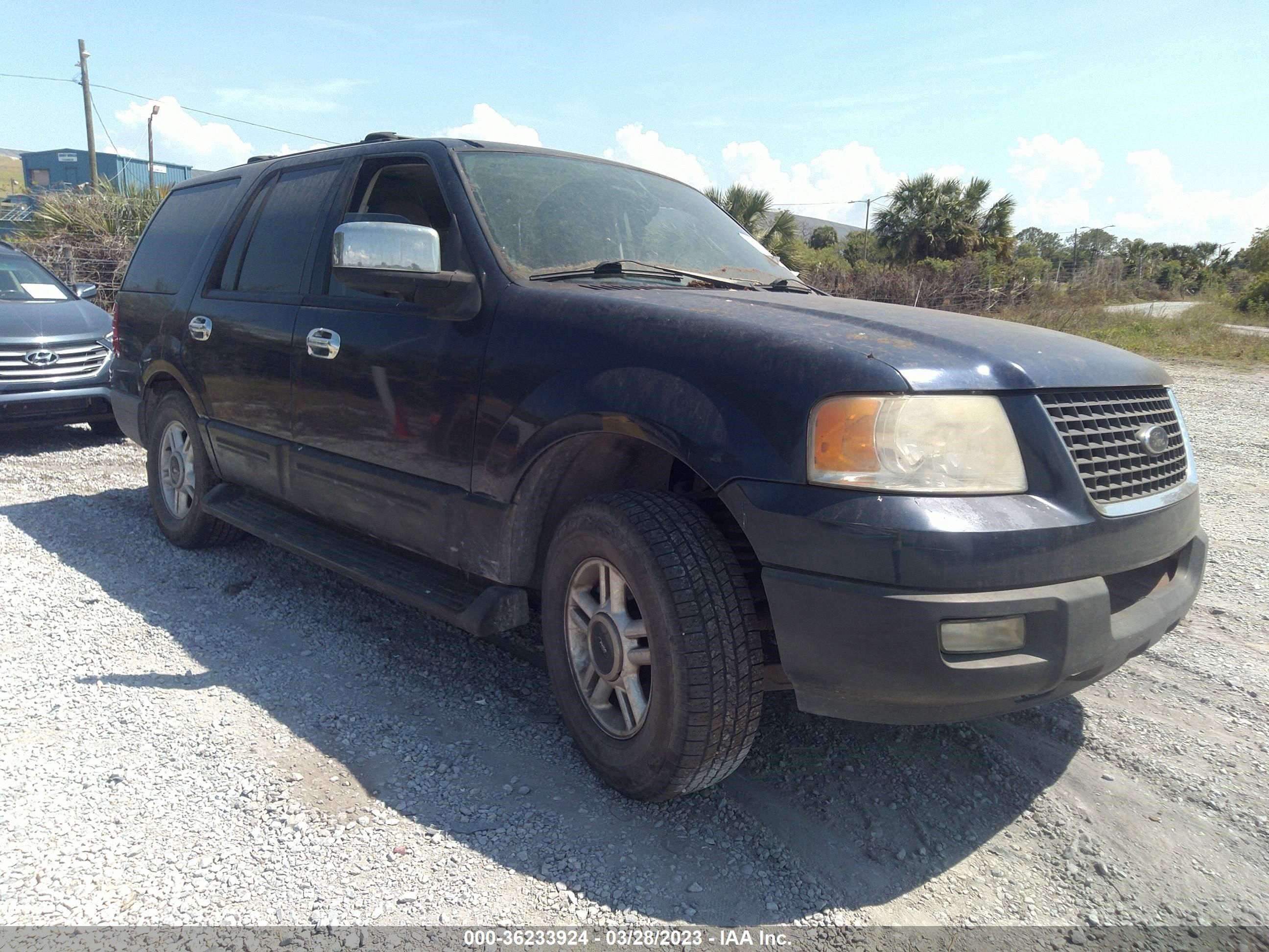 FORD EXPEDITION 2003 1fmru15wx3lb62487