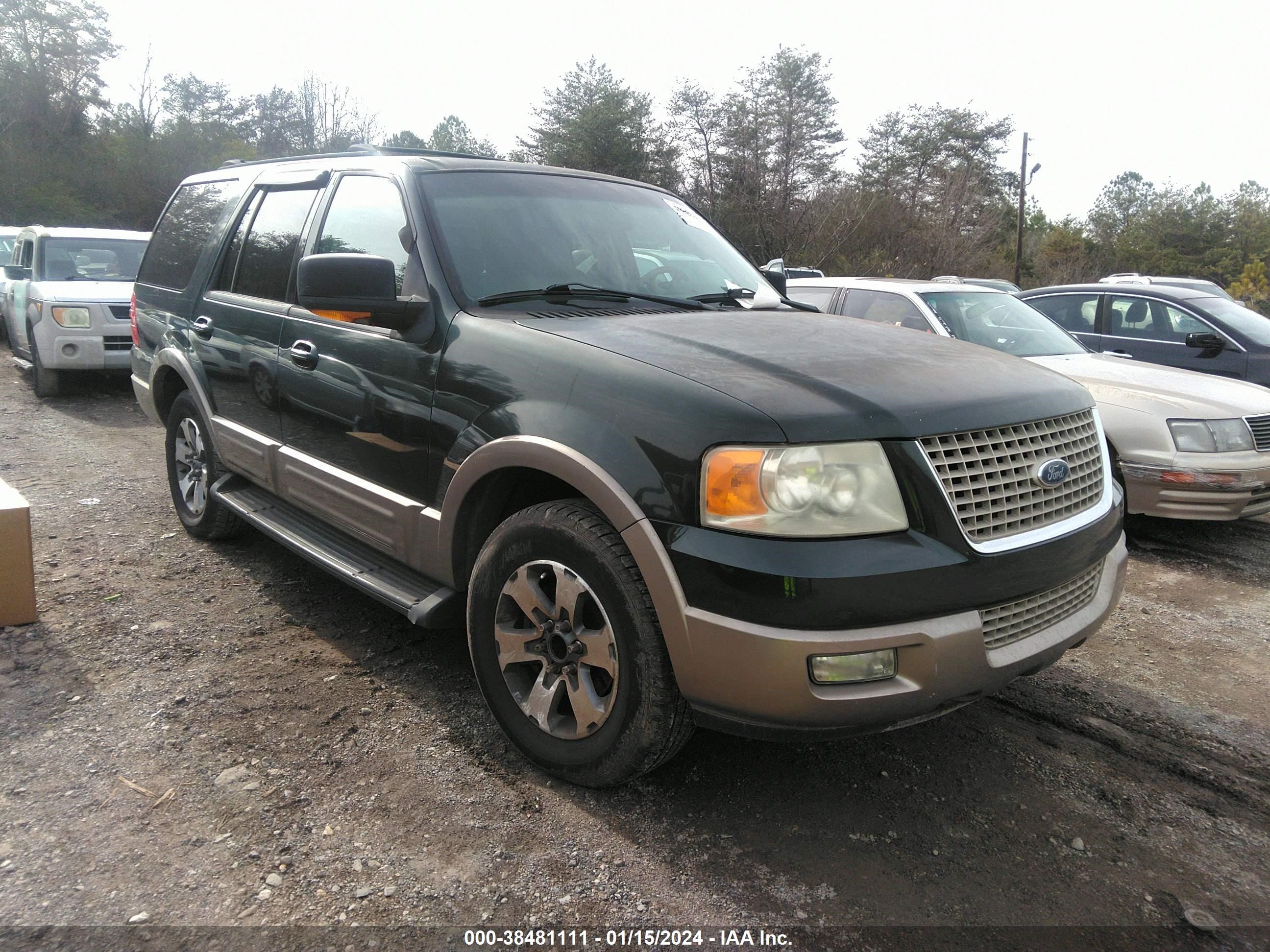 FORD EXPEDITION 2003 1fmru17l03la38666