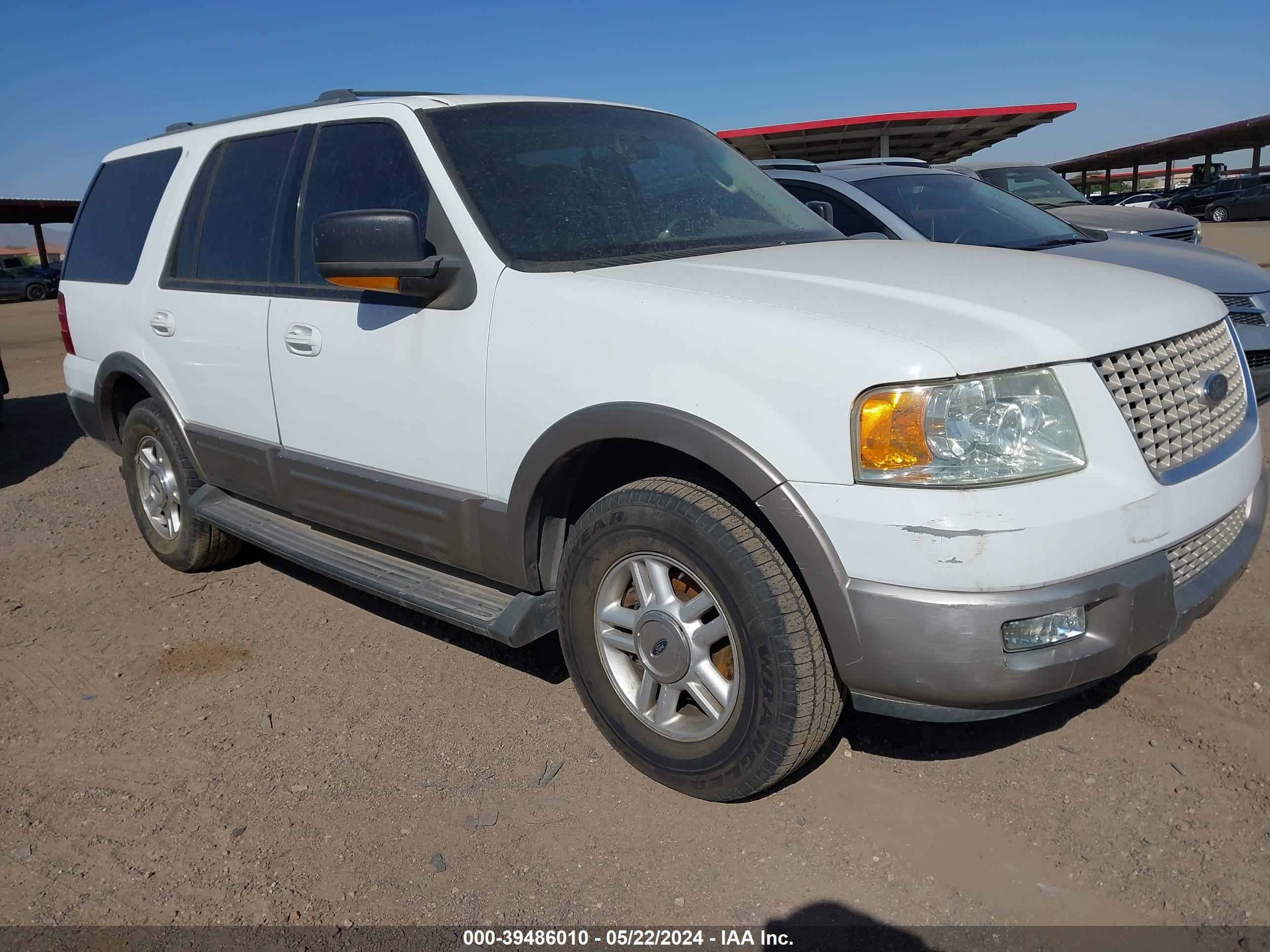 FORD EXPEDITION 2003 1fmru17l33la21618