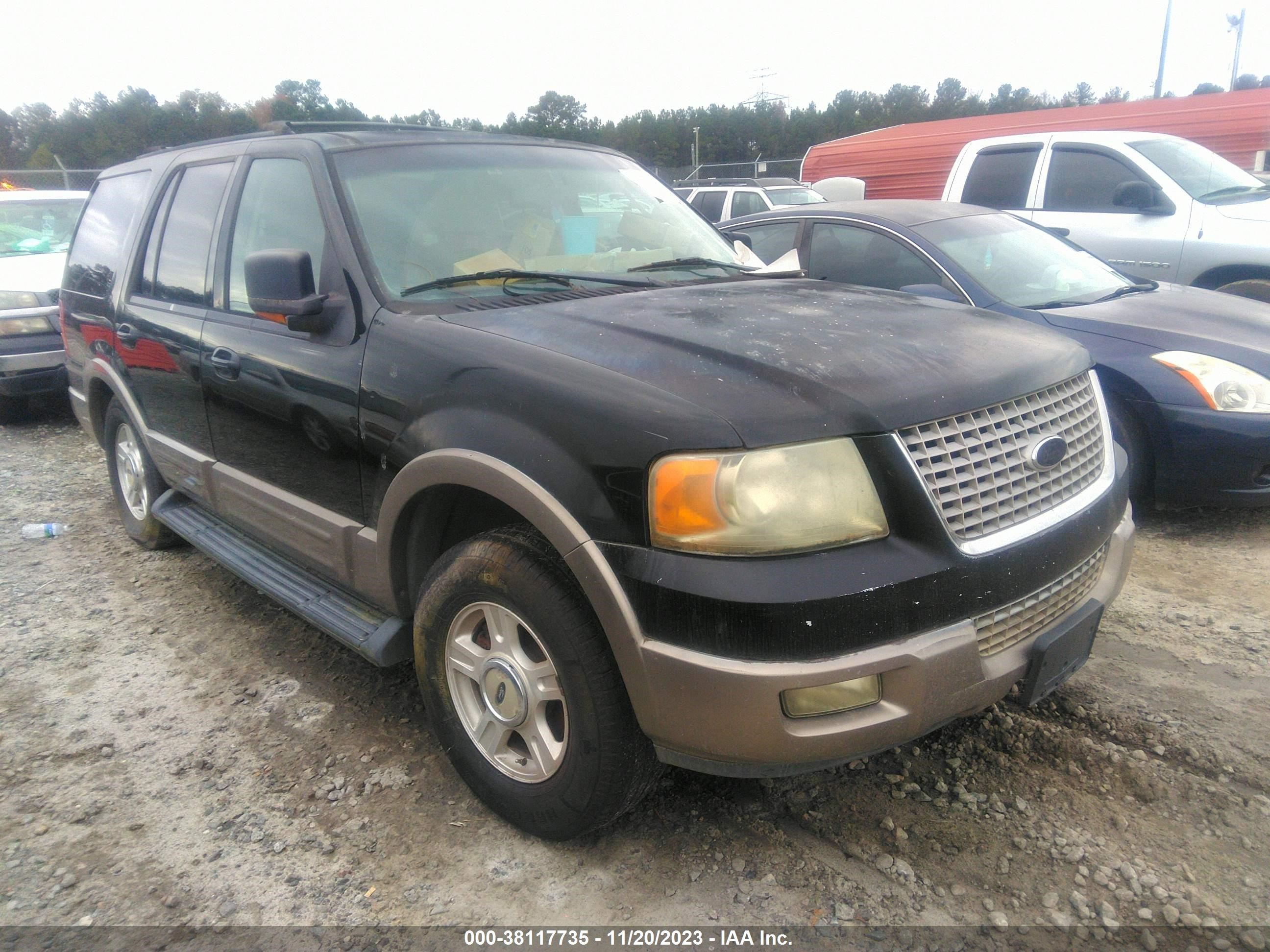 FORD EXPEDITION 2003 1fmru17w23lb03317